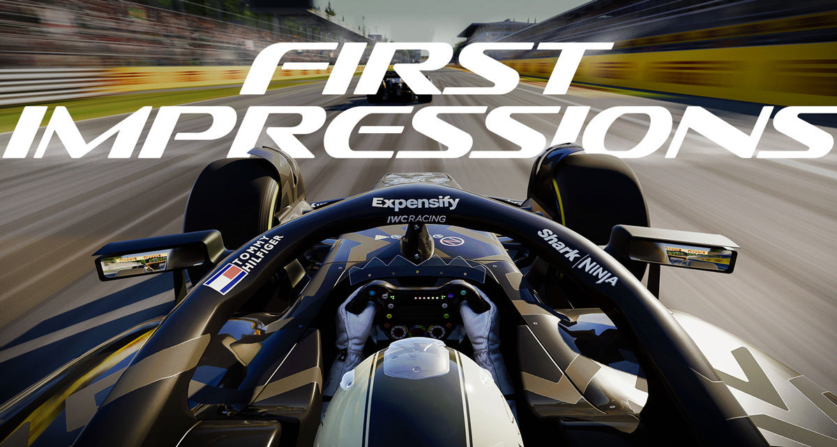 F1 Movie in-game scenarios, Thomas gets hand on and gives his first impressions