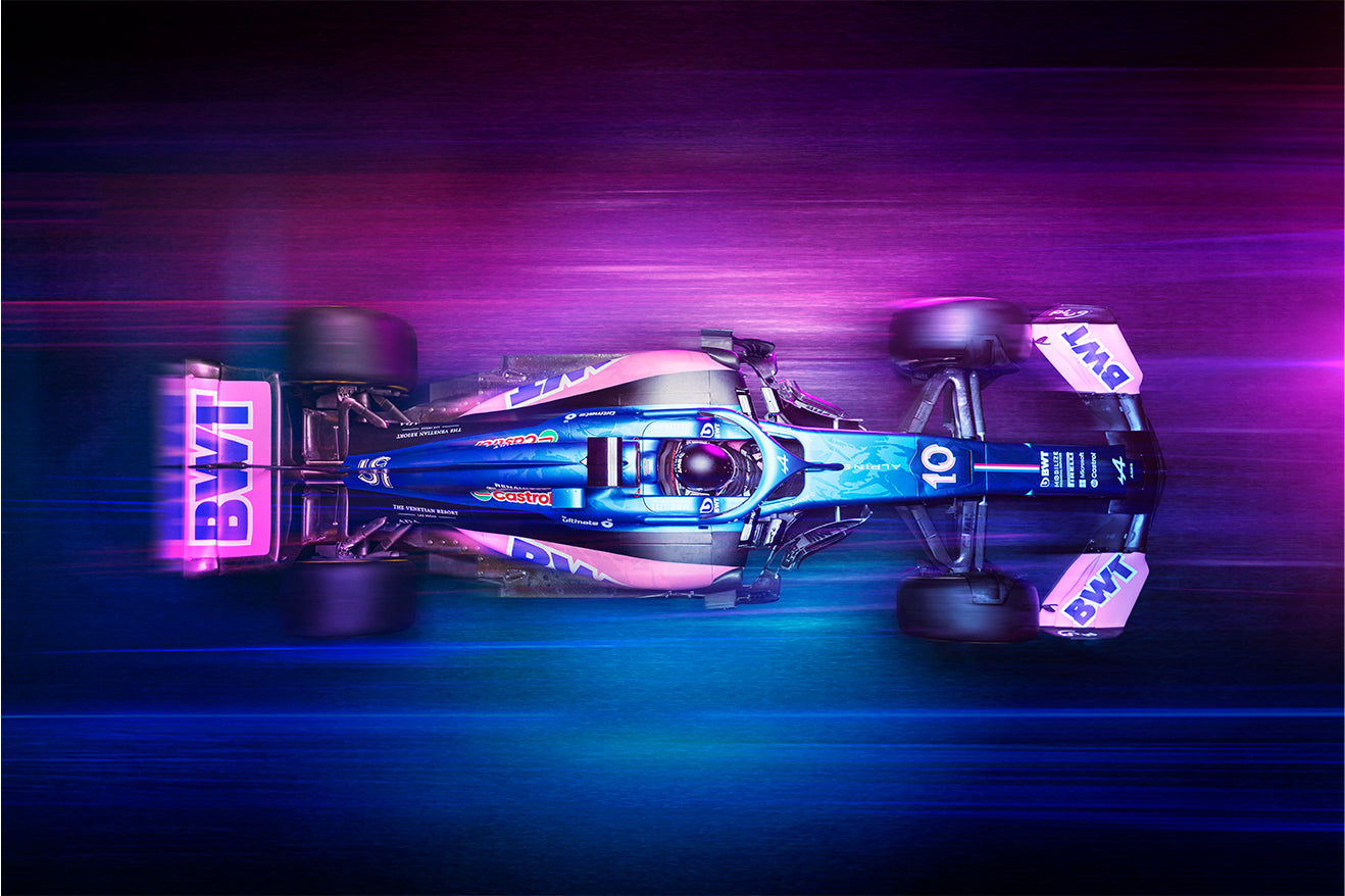 TRAK RACER HITS THE TRAK AGAIN WITH ALPINE F1