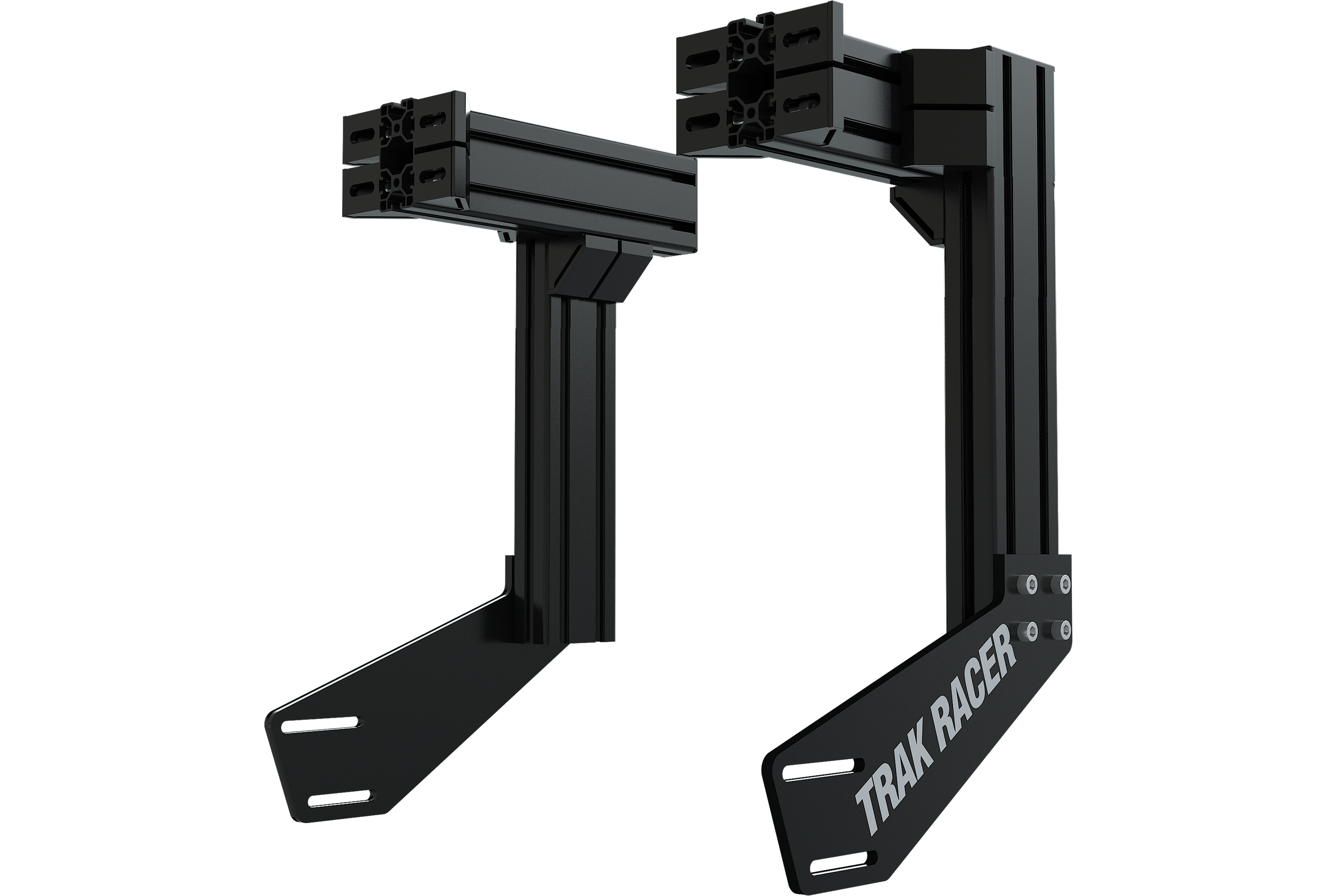 Universal Integrated Monitor Mounts for Aluminium Extrusion Mounting