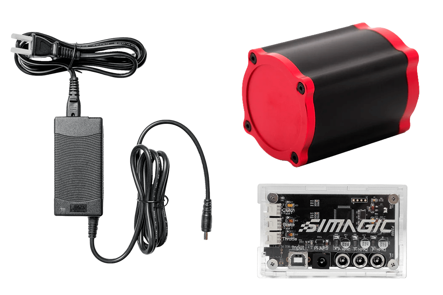 Simagic P-HPR Haptic Pedal Reactor System – Professional Haptic Feedback Upgrade for Sim Racing