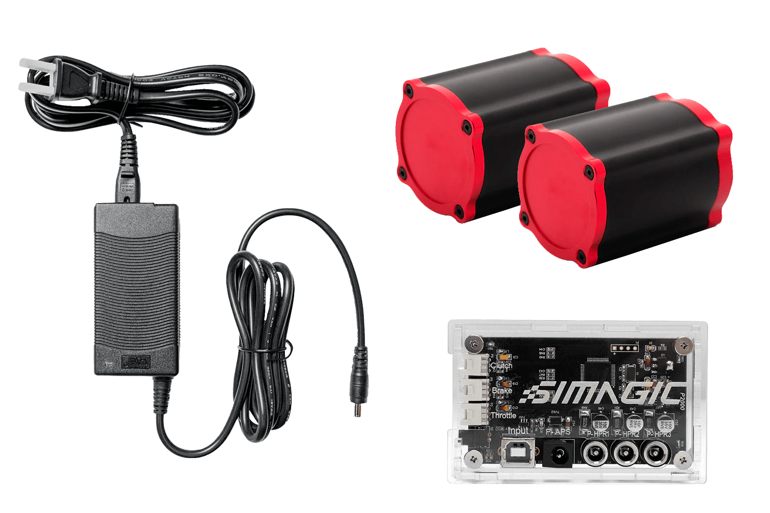 Simagic P-HPR Haptic Pedal Reactor System – Professional Haptic Feedback Upgrade for Sim Racing