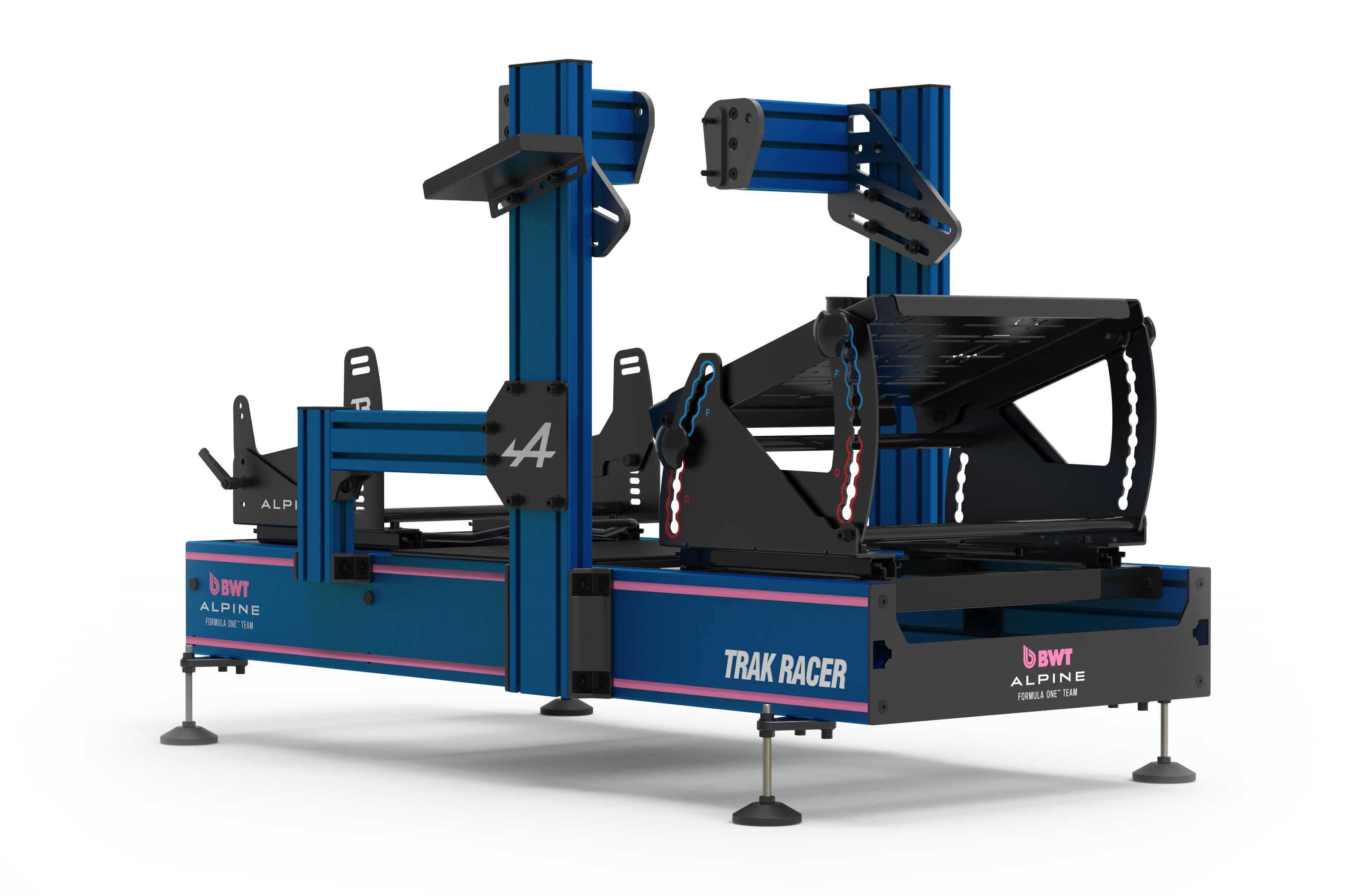 BWT Alpine Formula One™ Team TRA Hybrid Racing Simulator
