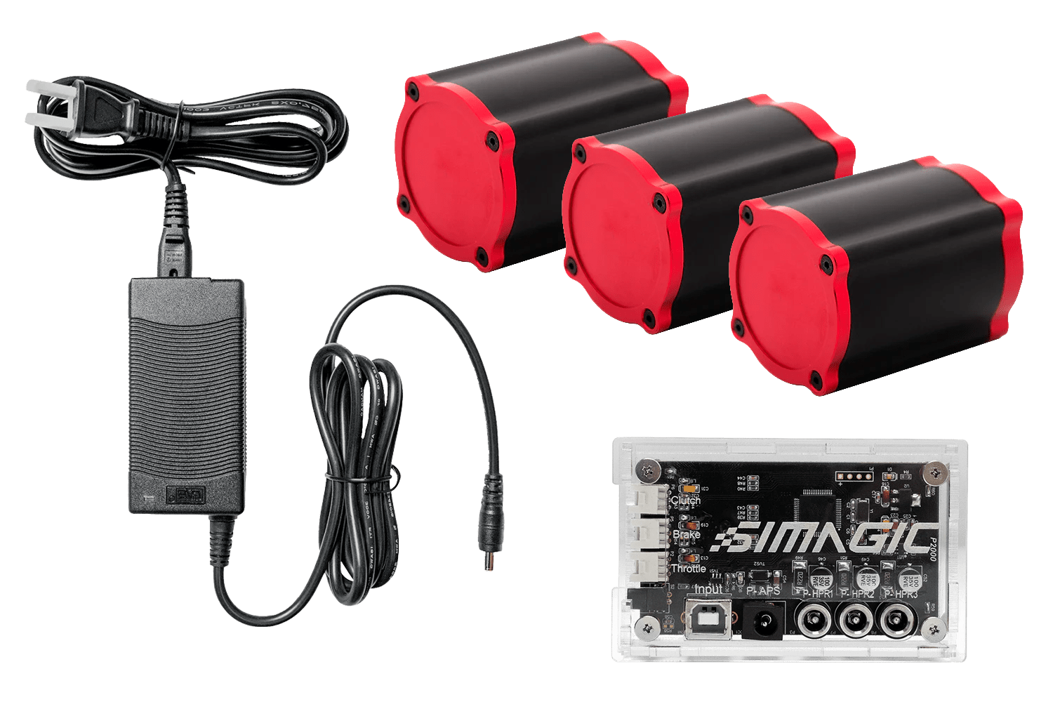 Simagic P-HPR Haptic Pedal Reactor System – Professional Haptic Feedback Upgrade for Sim Racing