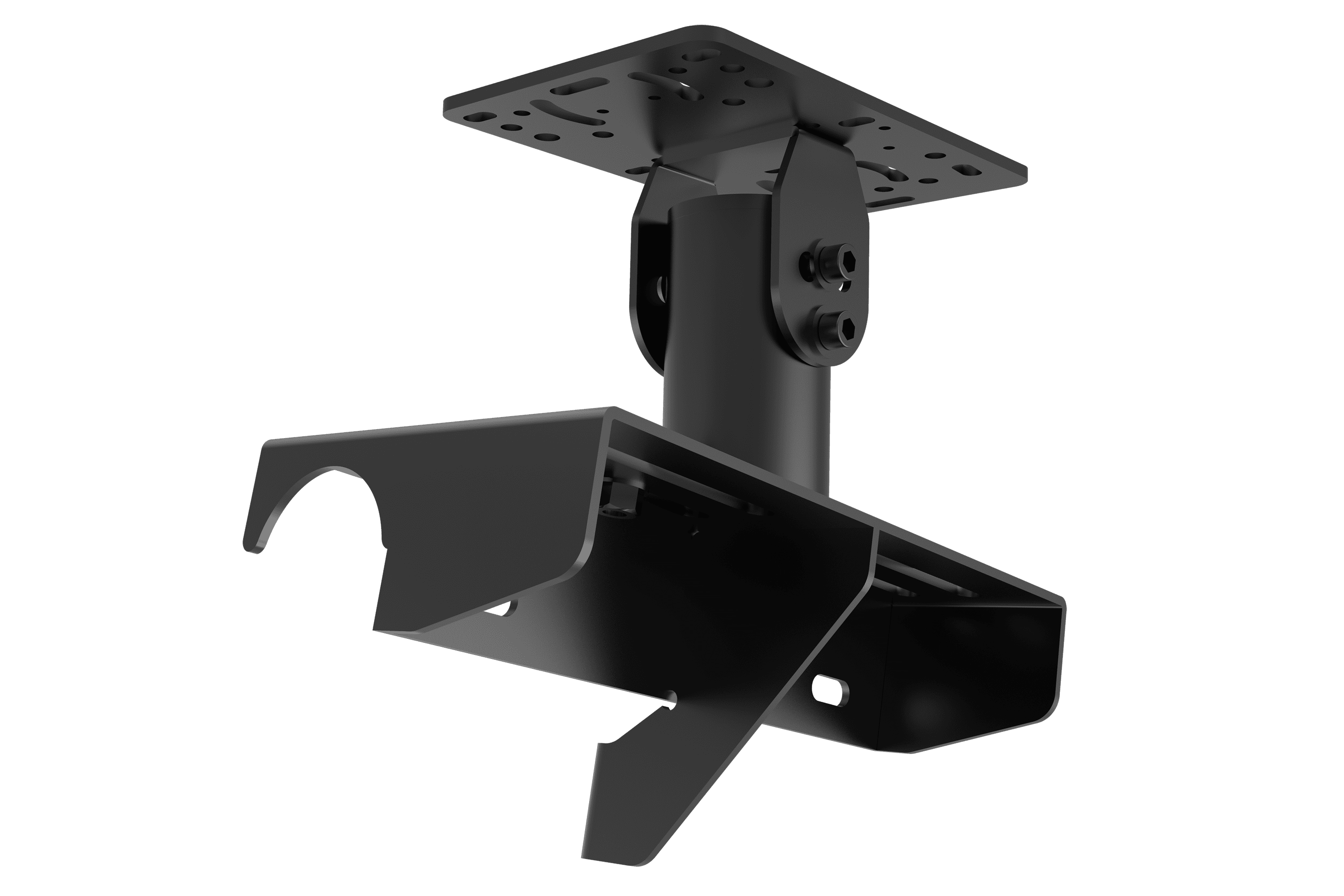 Universal Gear Shifter Mount for Alpine Racing TRX - Black