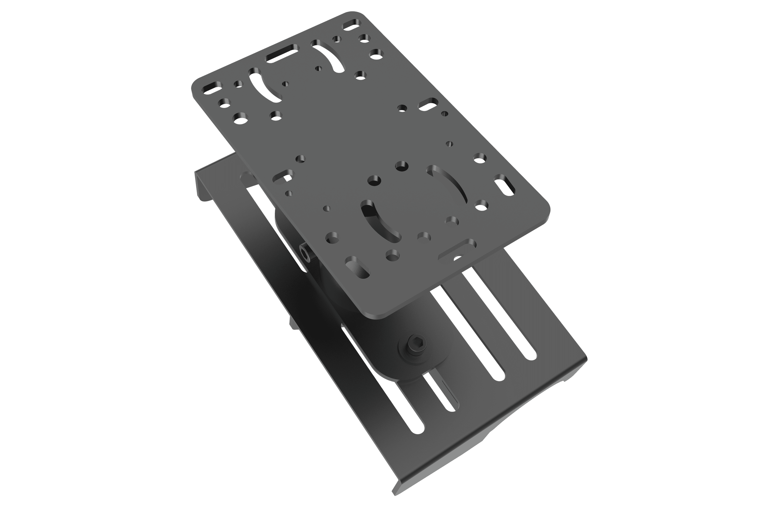 Universal Gear Shifter Mount for Alpine Racing TRX - Black