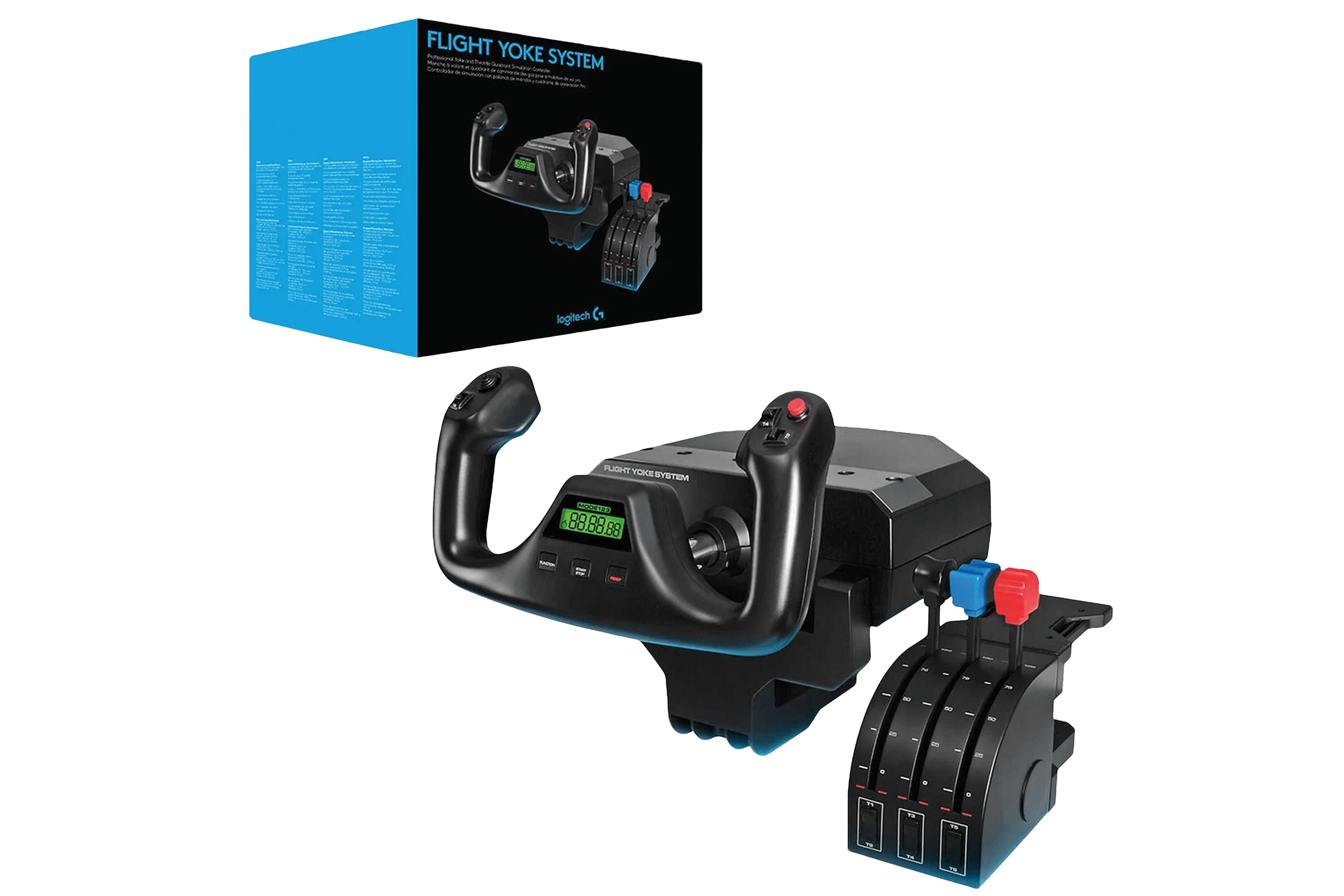 Logitech G Flight Yoke with Throttle Quadrant
