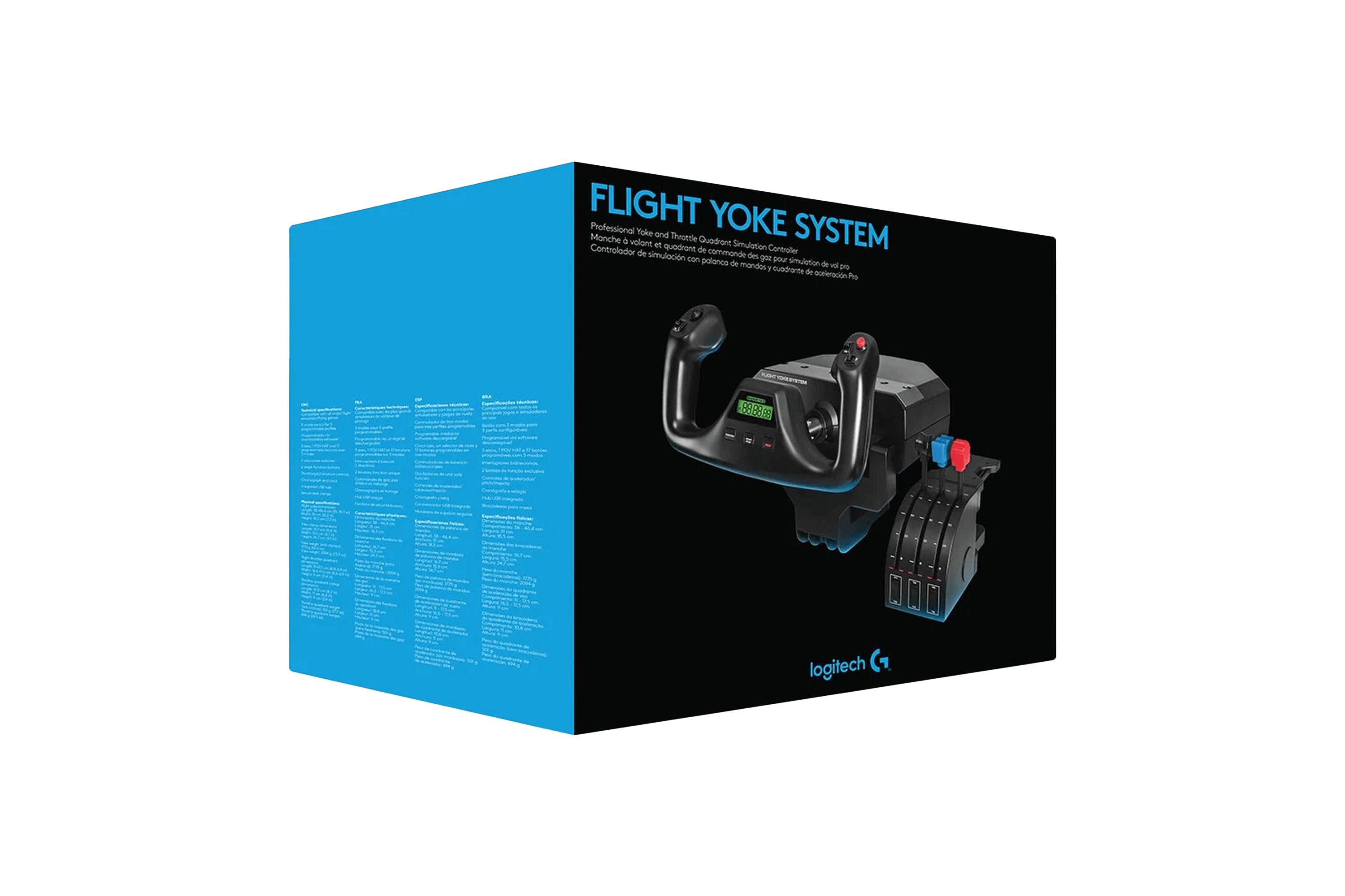 Logitech G Flight Yoke with Throttle Quadrant
