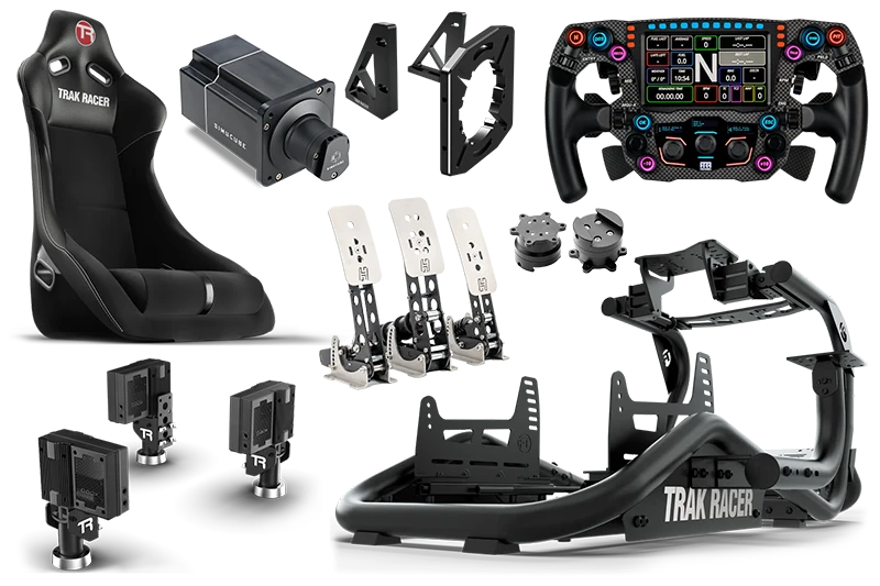 TR8 PRO WITH MOTION, WHEEL, WHEELBASE AND PEDALS
