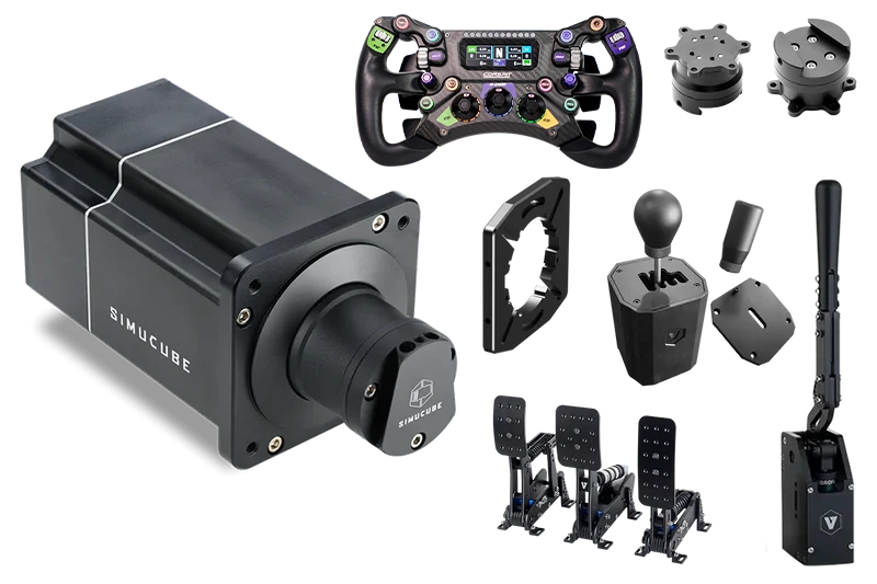 Bundle - Wheelbase, Wheel, Pedal Set, Shifter and Handbrake