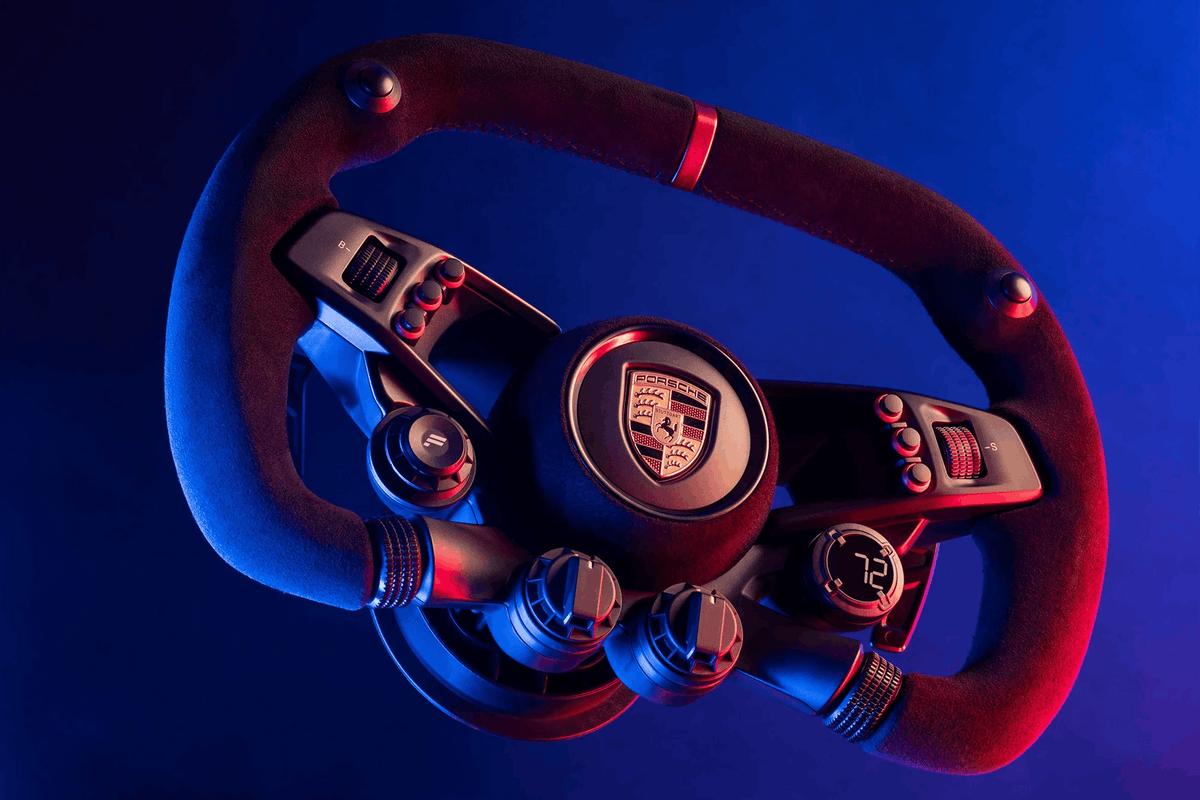 FANATEC CSL ELITE STEERING WHEEL PORSCHE VISION GT