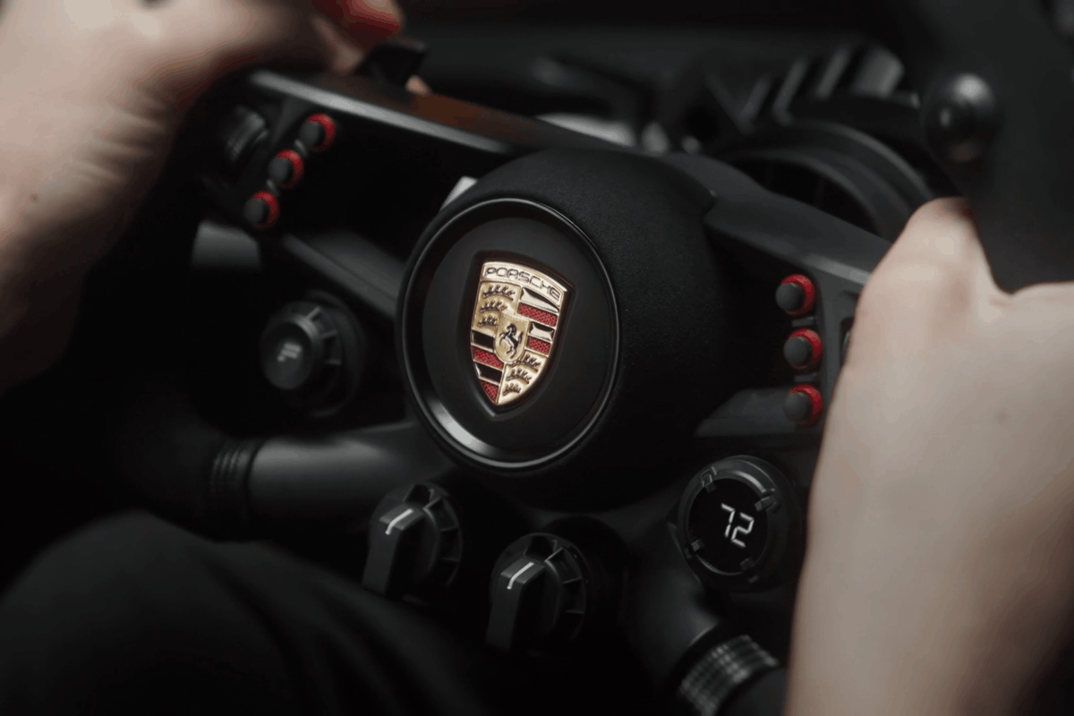 FANATEC CSL ELITE STEERING WHEEL PORSCHE VISION GT