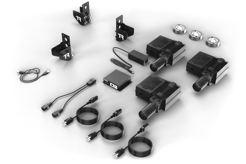 D-BOX G5 3250i Motion System with 3 Haptic Actuators with Mounting Brackets