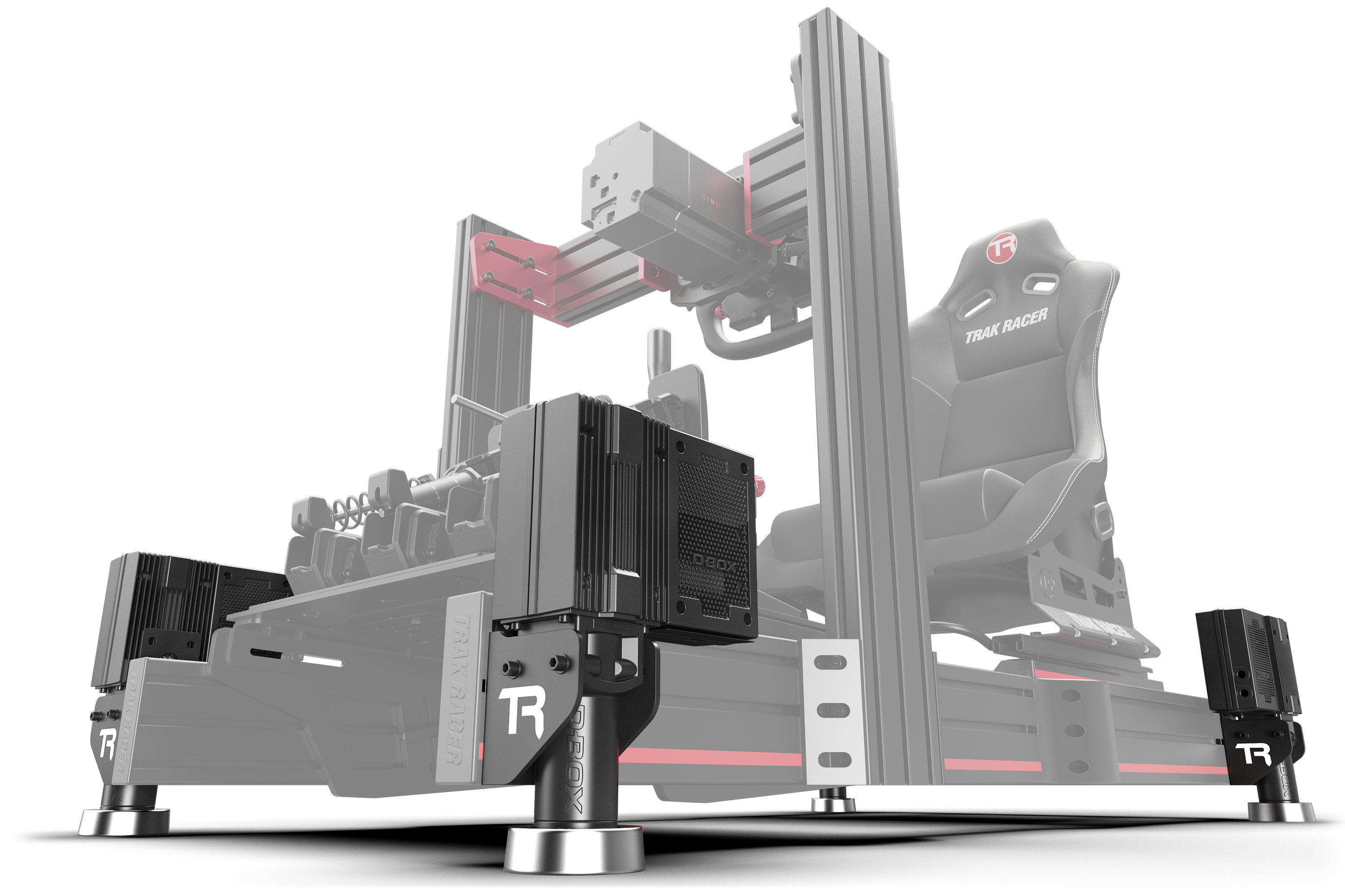D-BOX G5 4250i Motion System with 4 Haptic Actuators with Mounting Brackets
