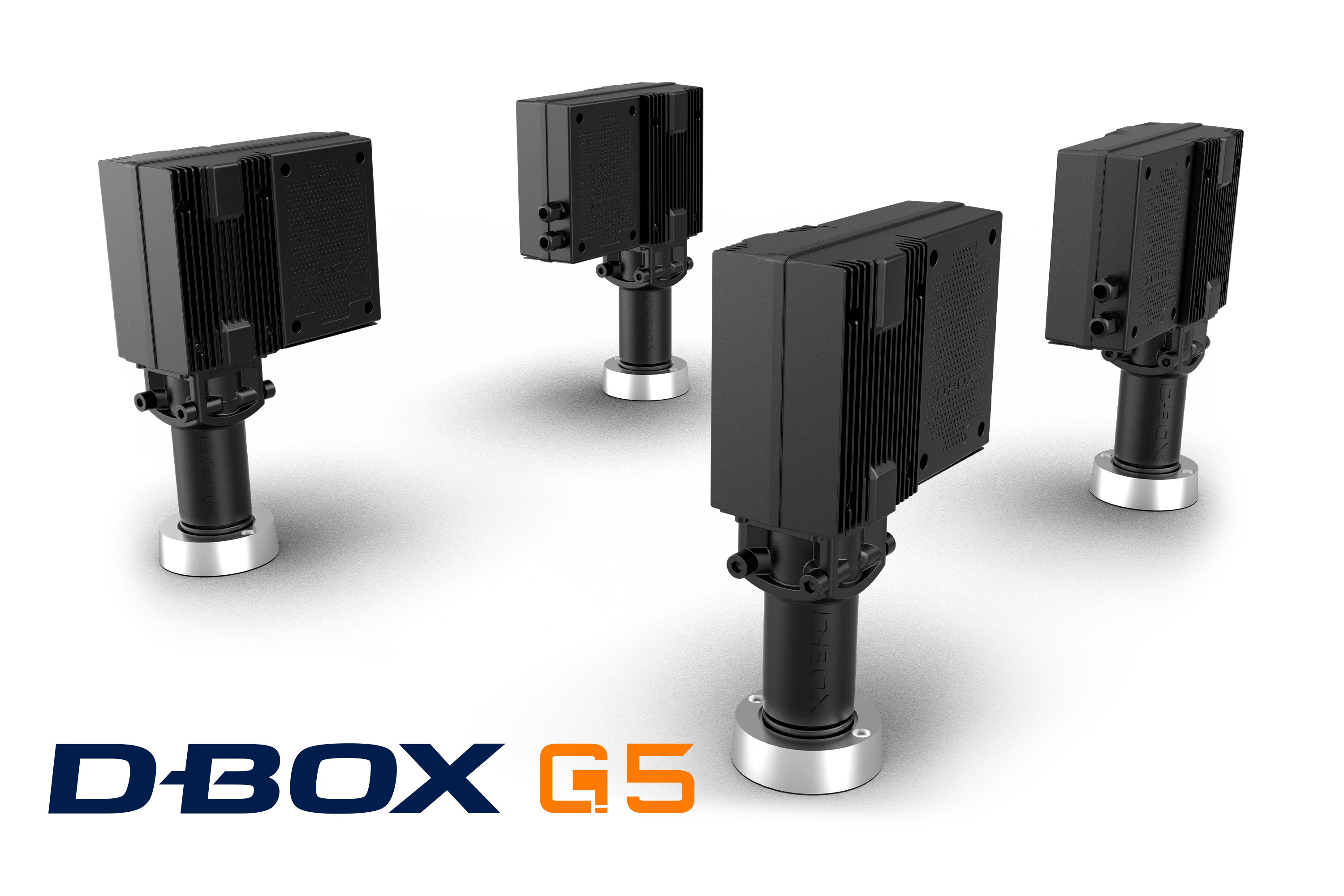 TR160 V5 Racing Simulator with Set of 4 D-BOX G5 4250i Motion Actuators