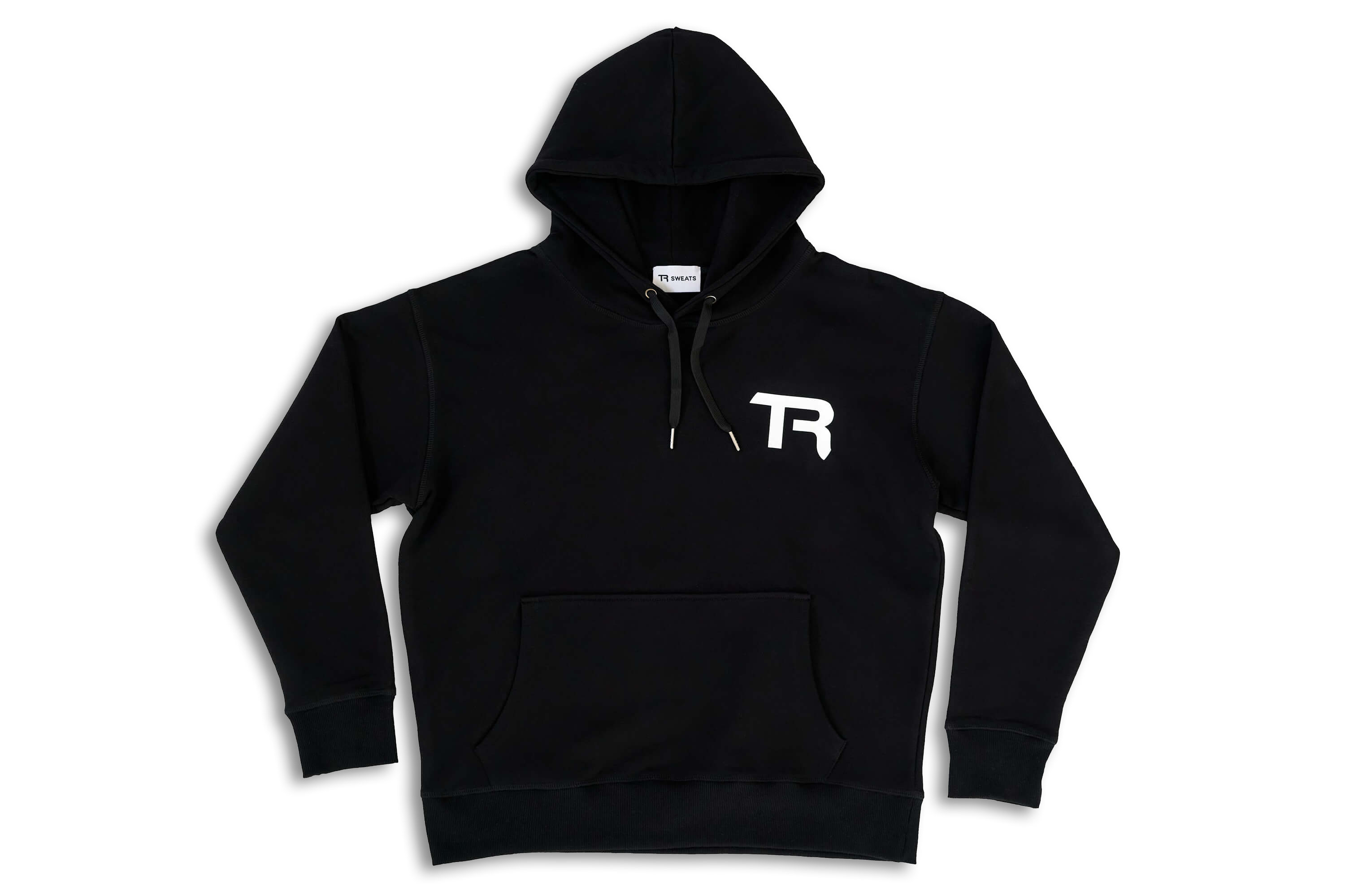 TR Monogrammed Cotton Hoodie