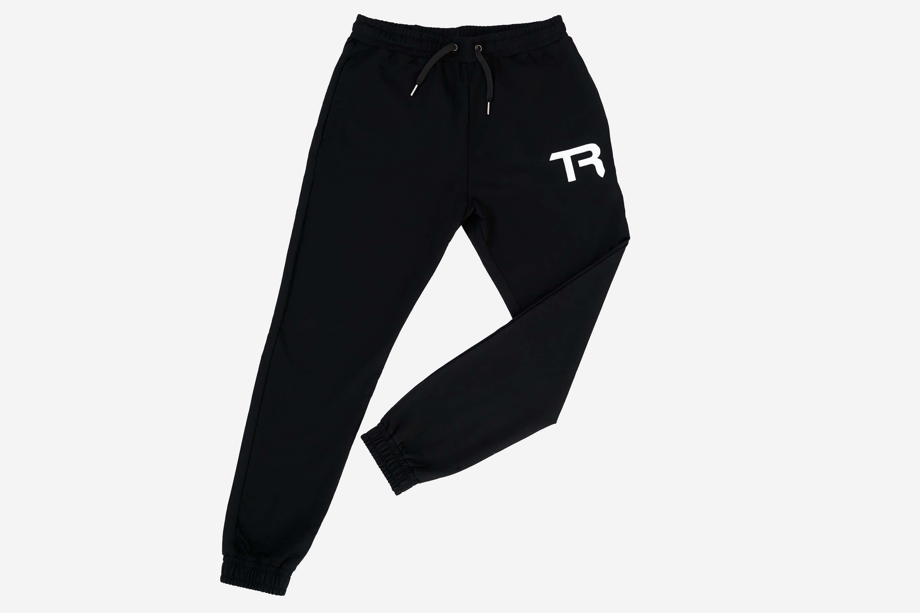 TR Monogrammed Cotton Trak Pants