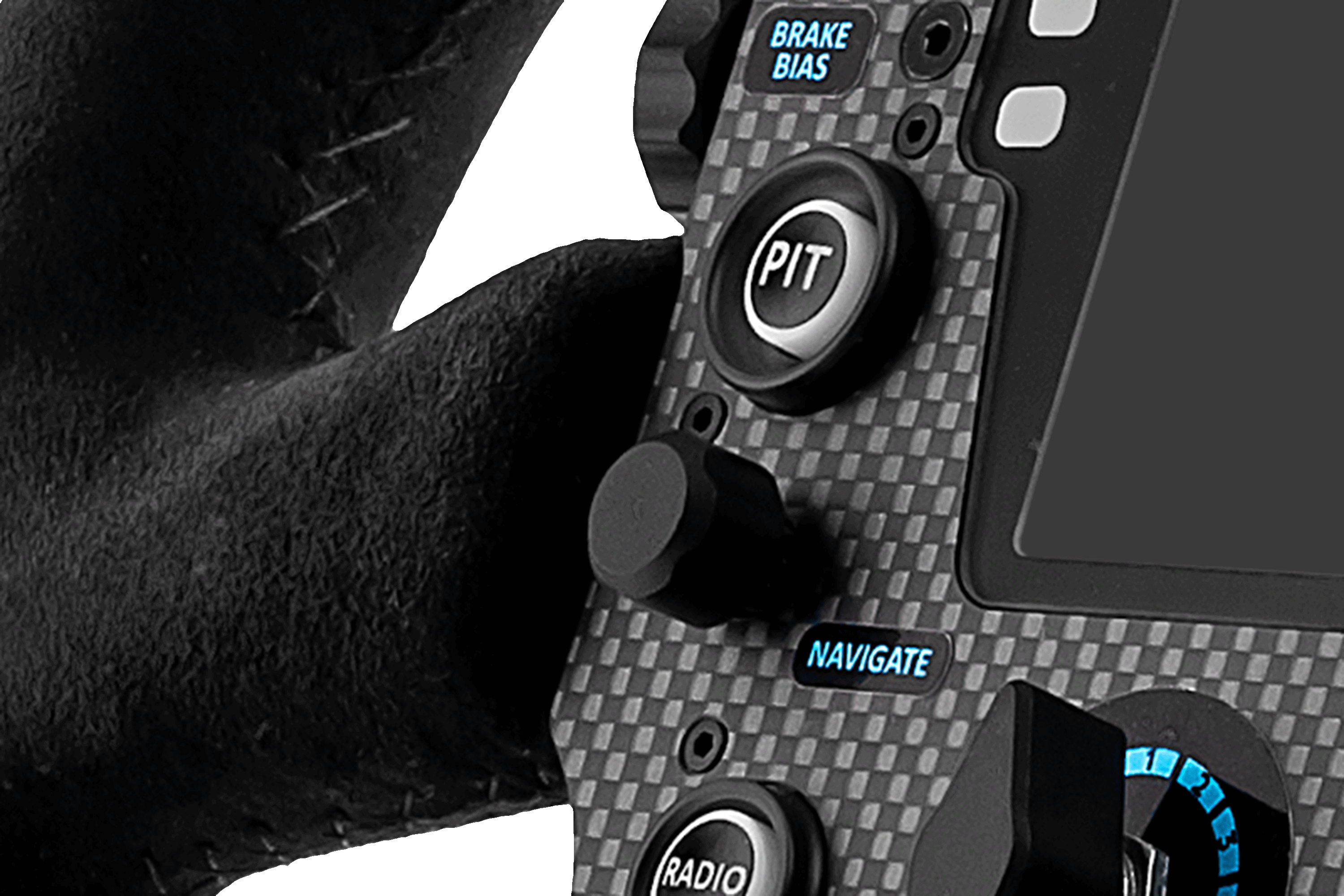 REXING GT "TIMUN" CARBON FIBER GT STEERING WHEEL