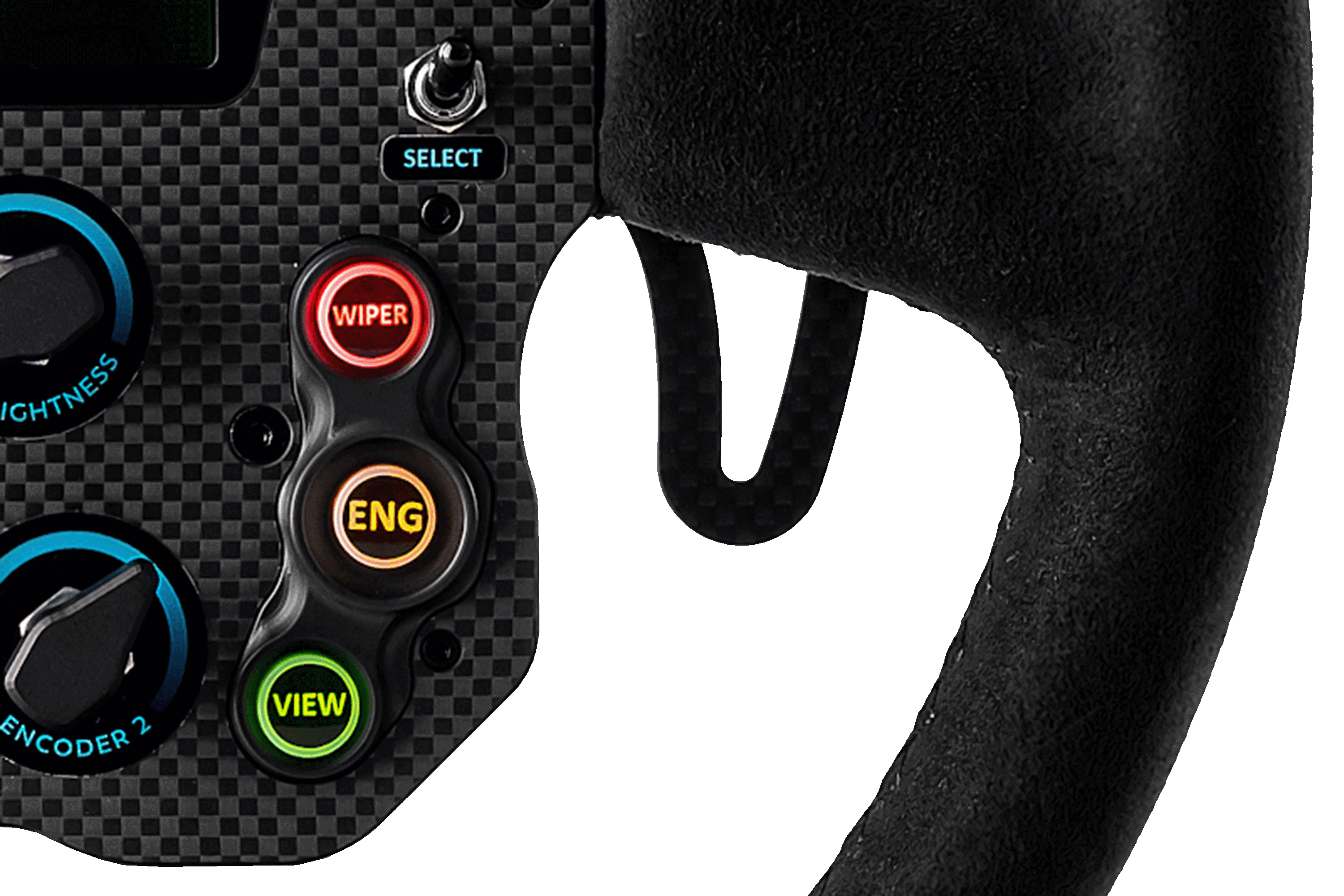 REXING GT "TIMUN" CARBON FIBER GT STEERING WHEEL