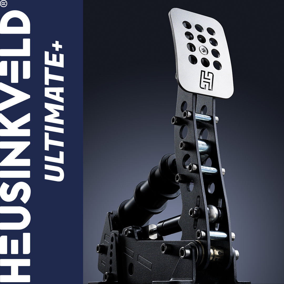 Heusinkveld Sim Pedals Ultimate+ 2-Pedal Set – Professional Hydraulic/Load-Cell Brake & Adjustable Throttle for Elite Sim Racing