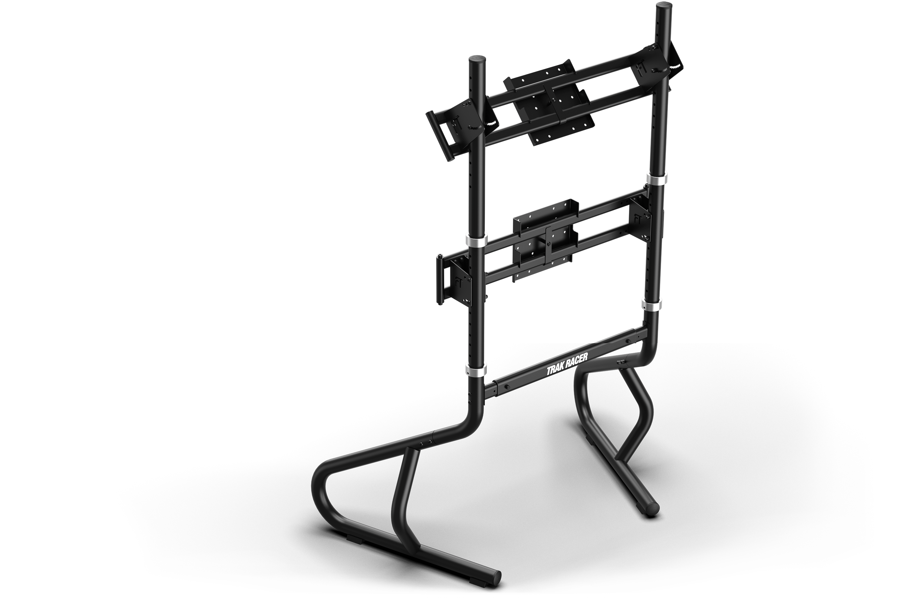 Large Freestanding Dual Monitor Stand