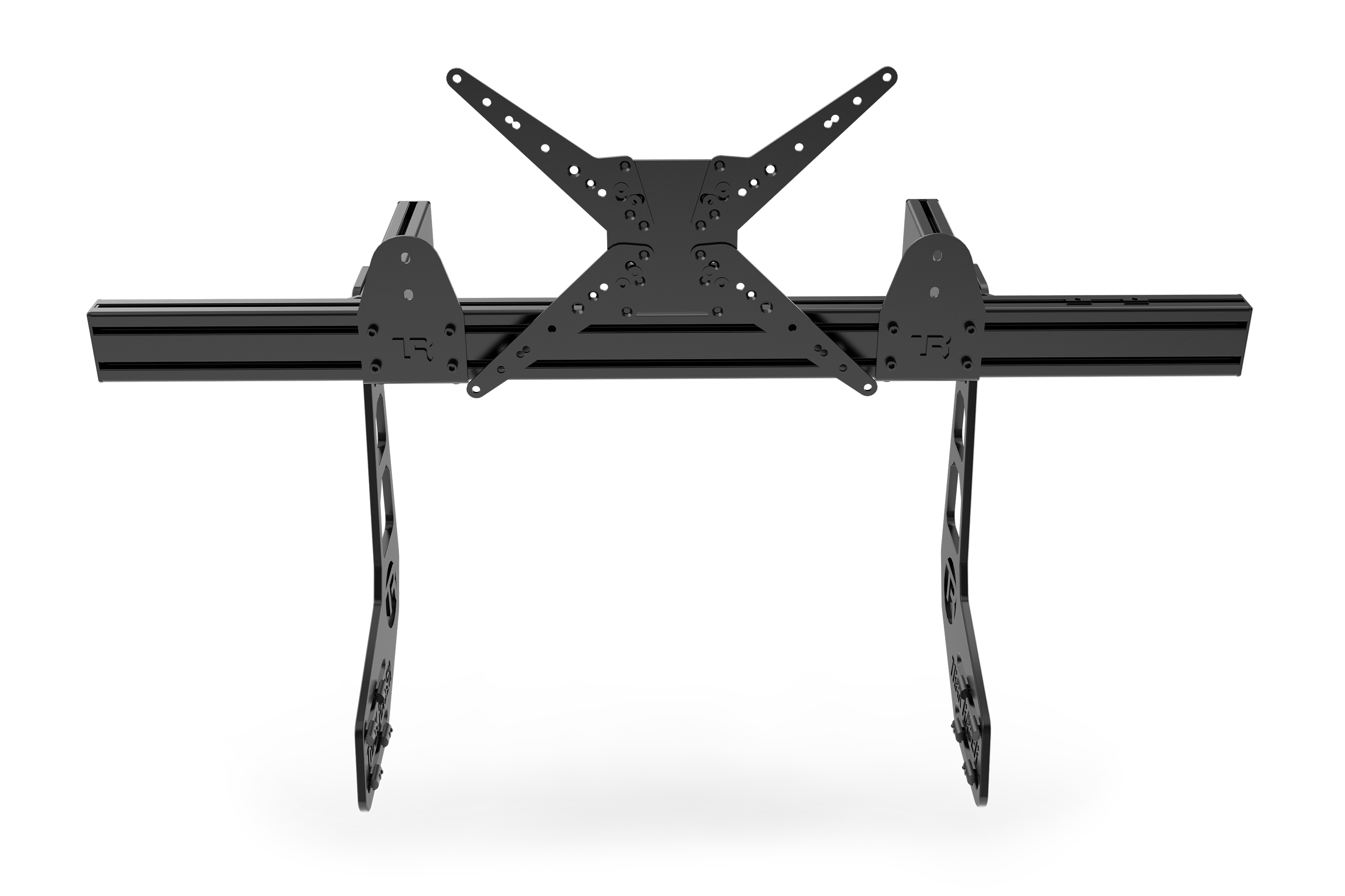 Large Cockpit-Mounted Single Monitor Stand - 1500mm / 59" Wide