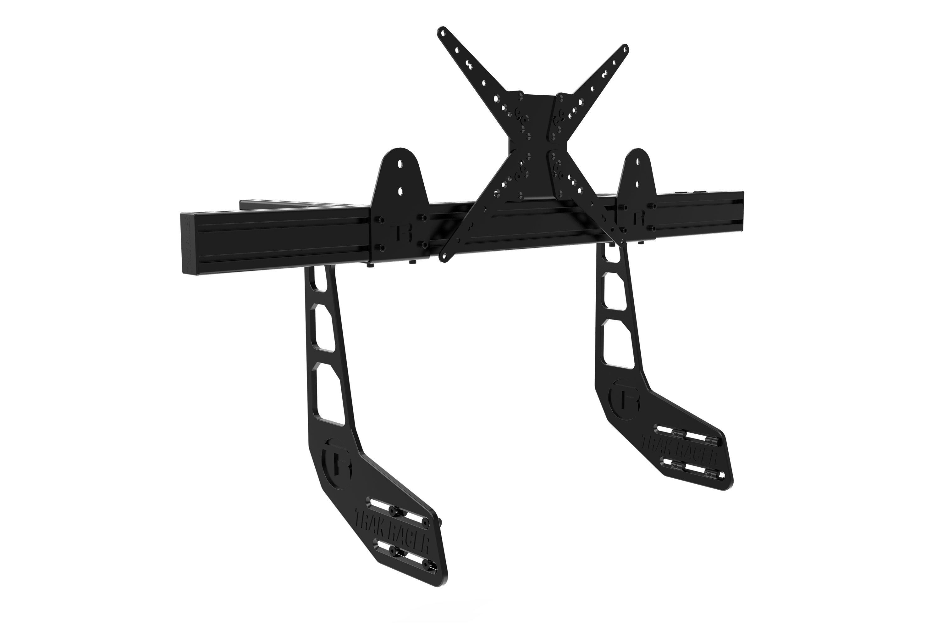 Large Cockpit-Mounted Single Monitor Stand - 1500mm / 59" Wide