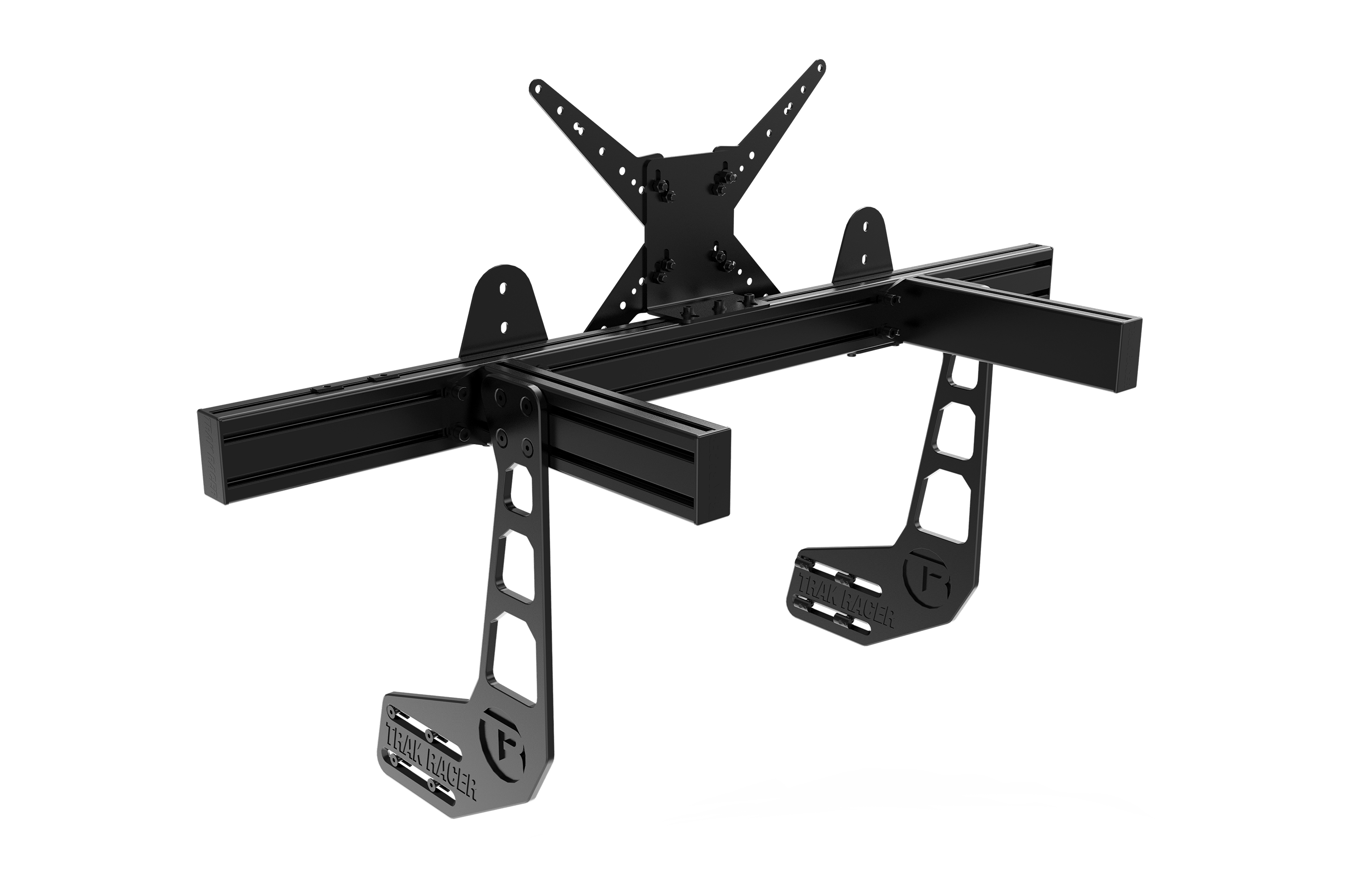 Large Cockpit-Mounted Single Monitor Stand - 1200mm / 47.25" Wide