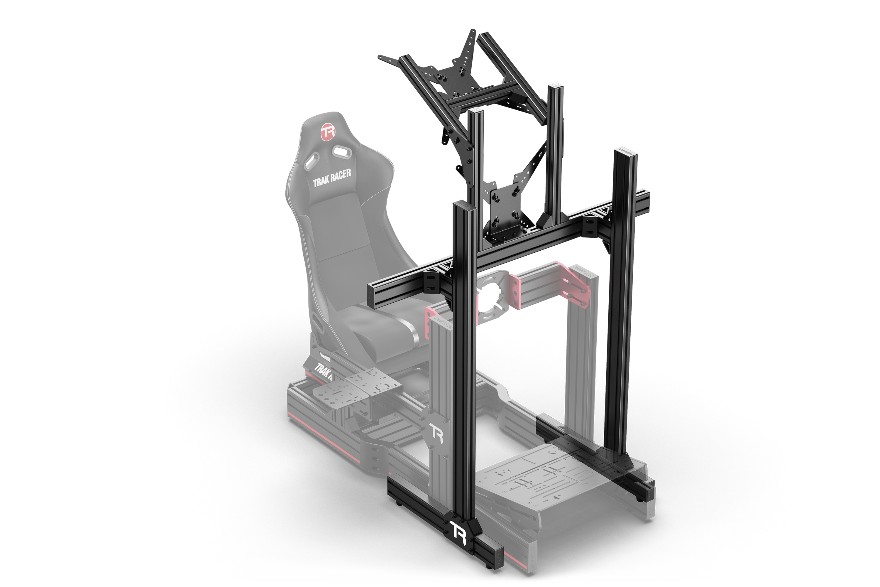 Large Freestanding Dual Monitor Stand - 1200mm / 47.25" Wide