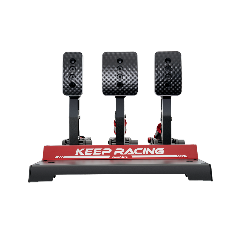 Simagic P1000-3 Pedal Set – 3-Pedal Load Cell / Hall Modular System