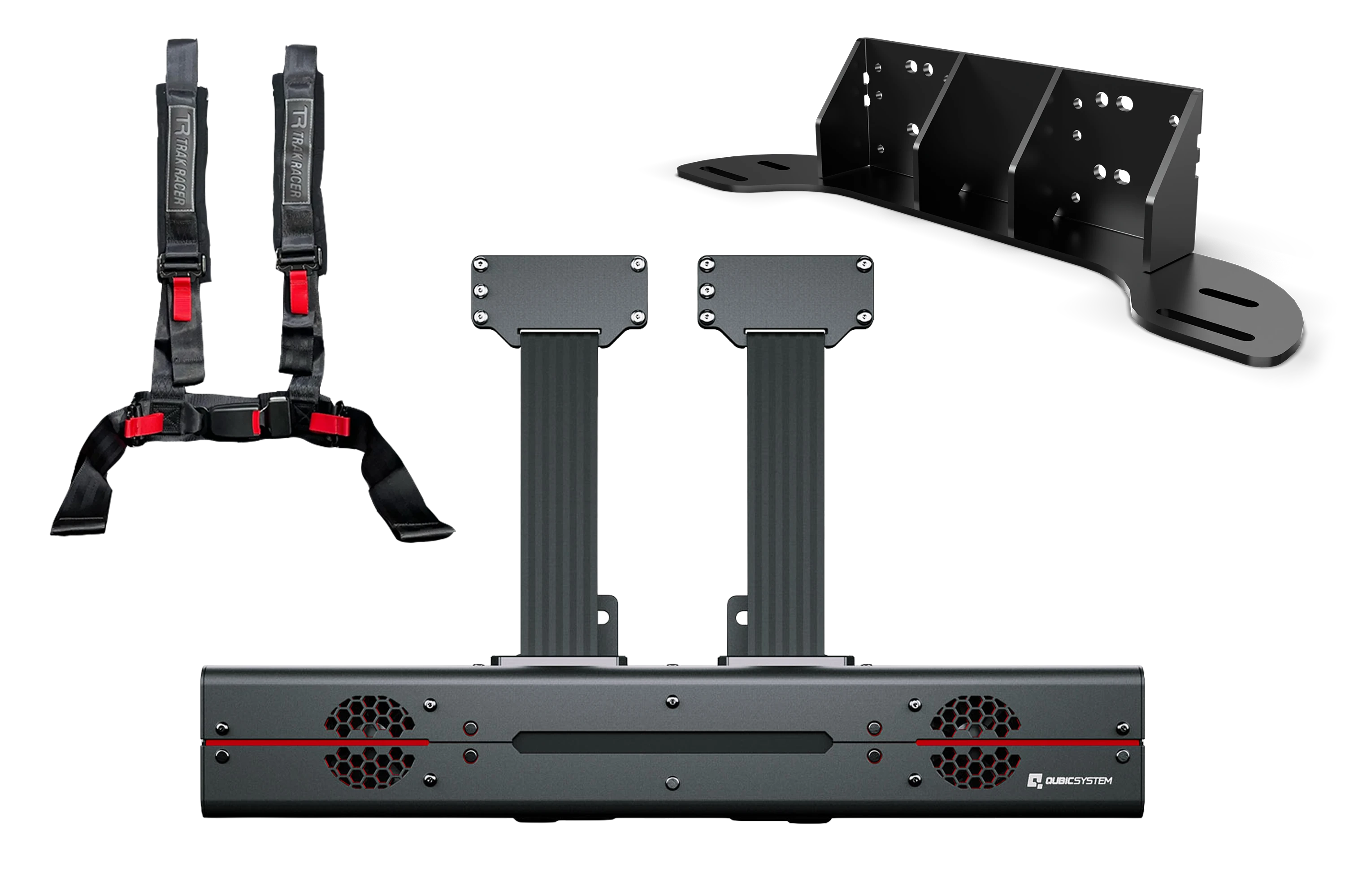 Qubic System QS-BT1 Direct Drive Seat Belt Tensioner with Universal Bracket