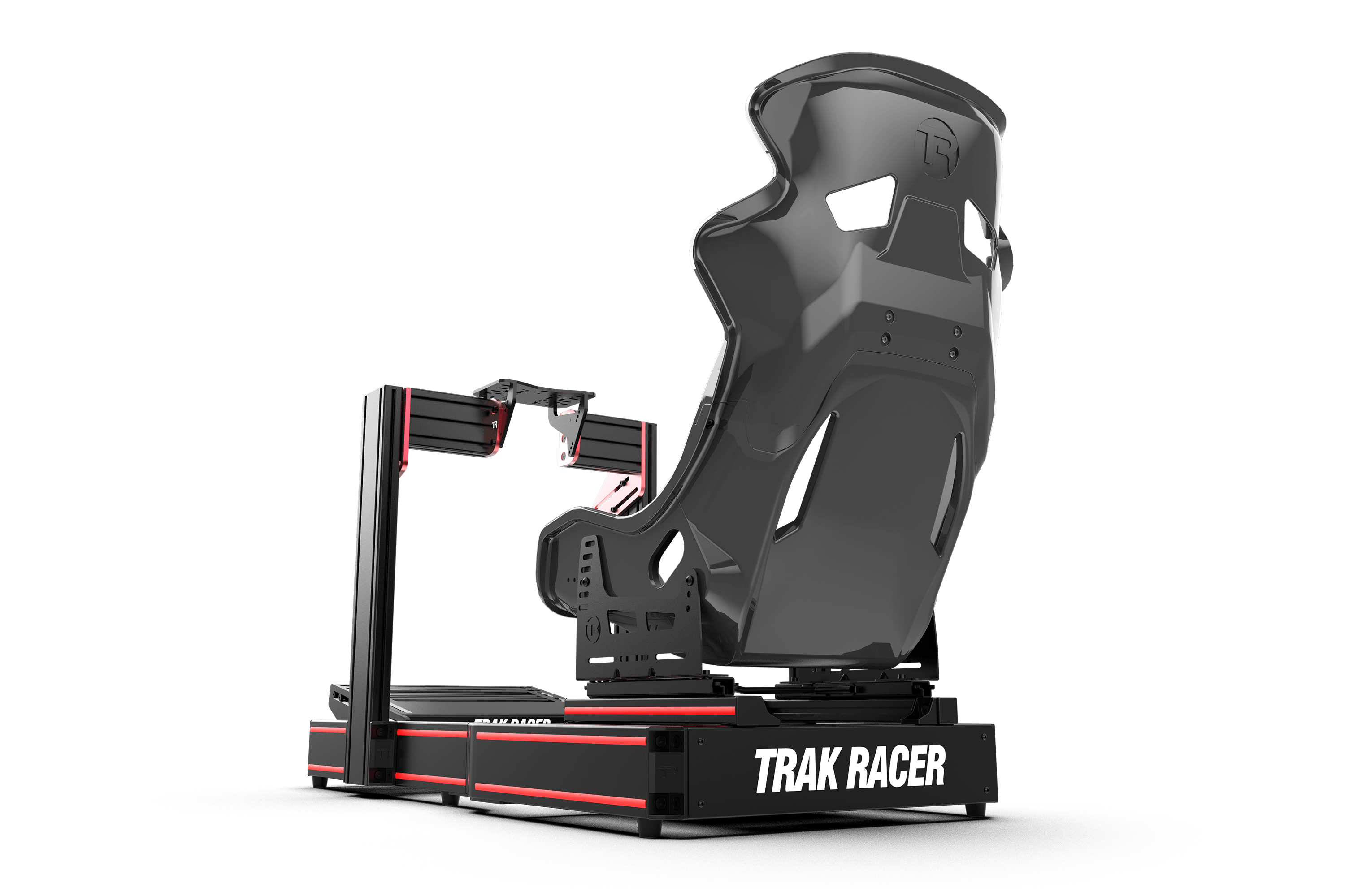 TR Series Fibreglass GT Sim Racing Seat — High Gloss Black