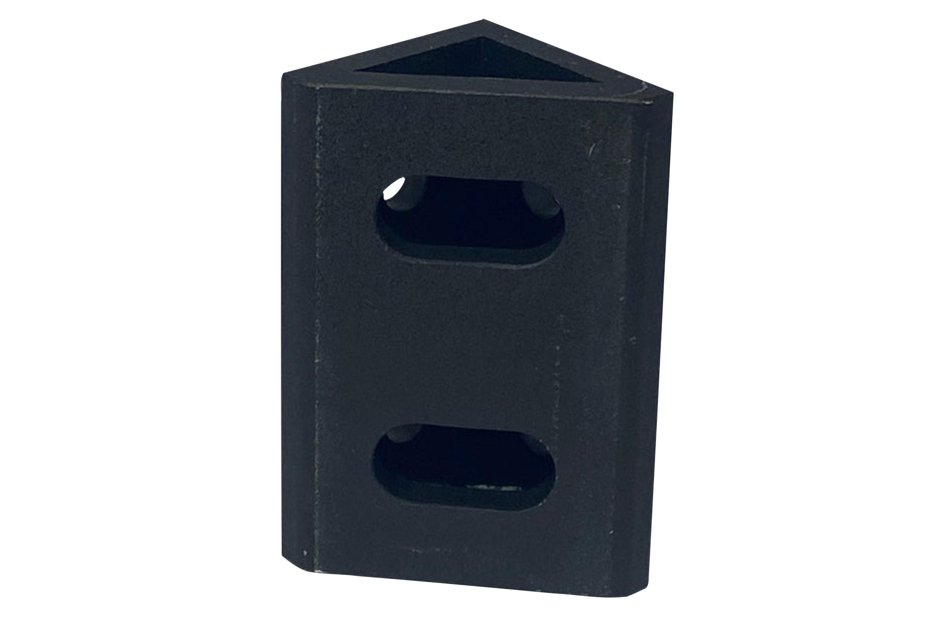 Black TR8020 Spare Corner Bracket - 80 x 40mm - Set of 2