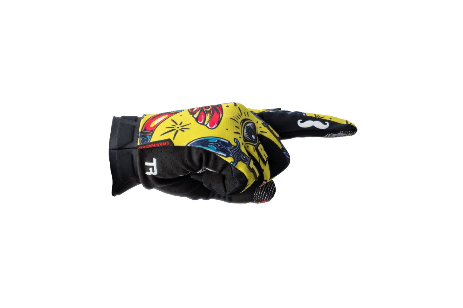 ﻿﻿Trak Racer Multi-Use Sim Racing Gloves - Yellow