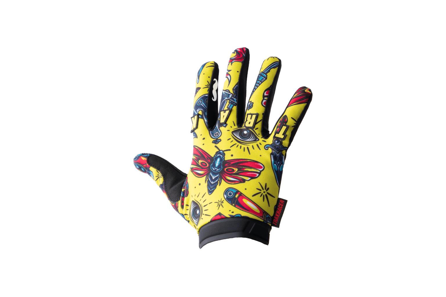 ﻿﻿Trak Racer Multi-Use Sim Racing Gloves - Yellow