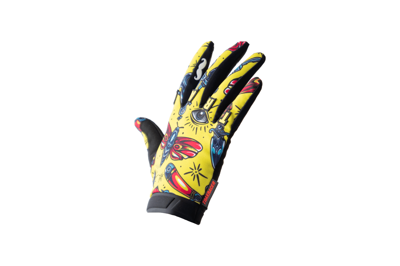 ﻿﻿Trak Racer Multi-Use Sim Racing Gloves - Yellow