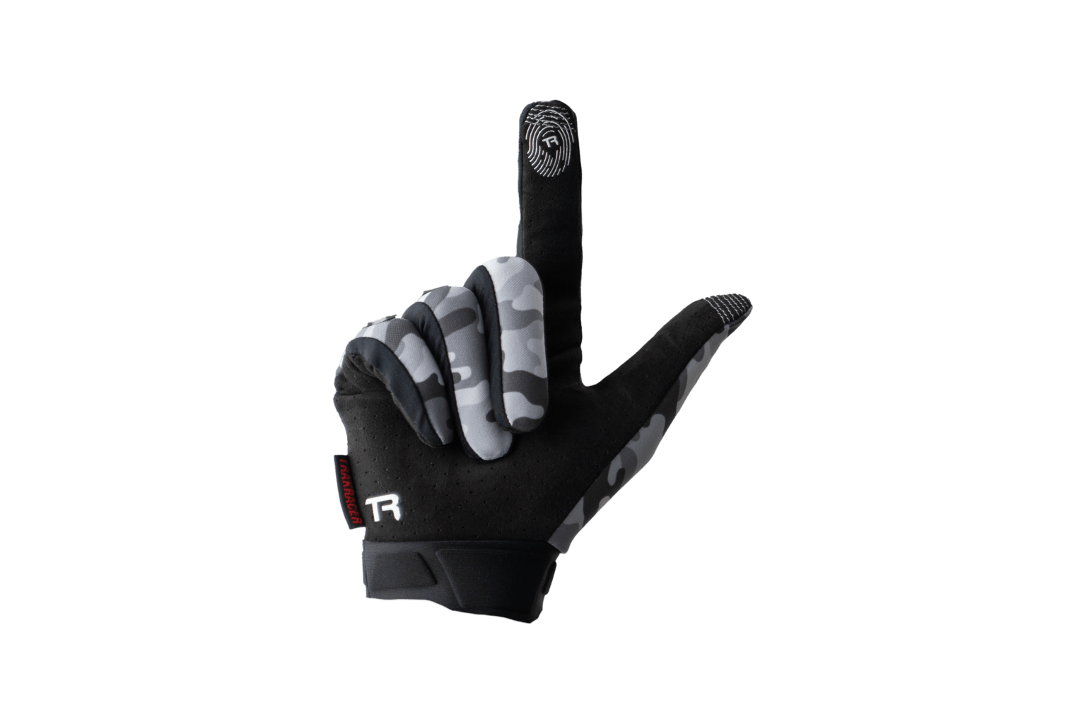 ﻿﻿Trak Racer Multi-Use Sim Racing Gloves - Grey Camo