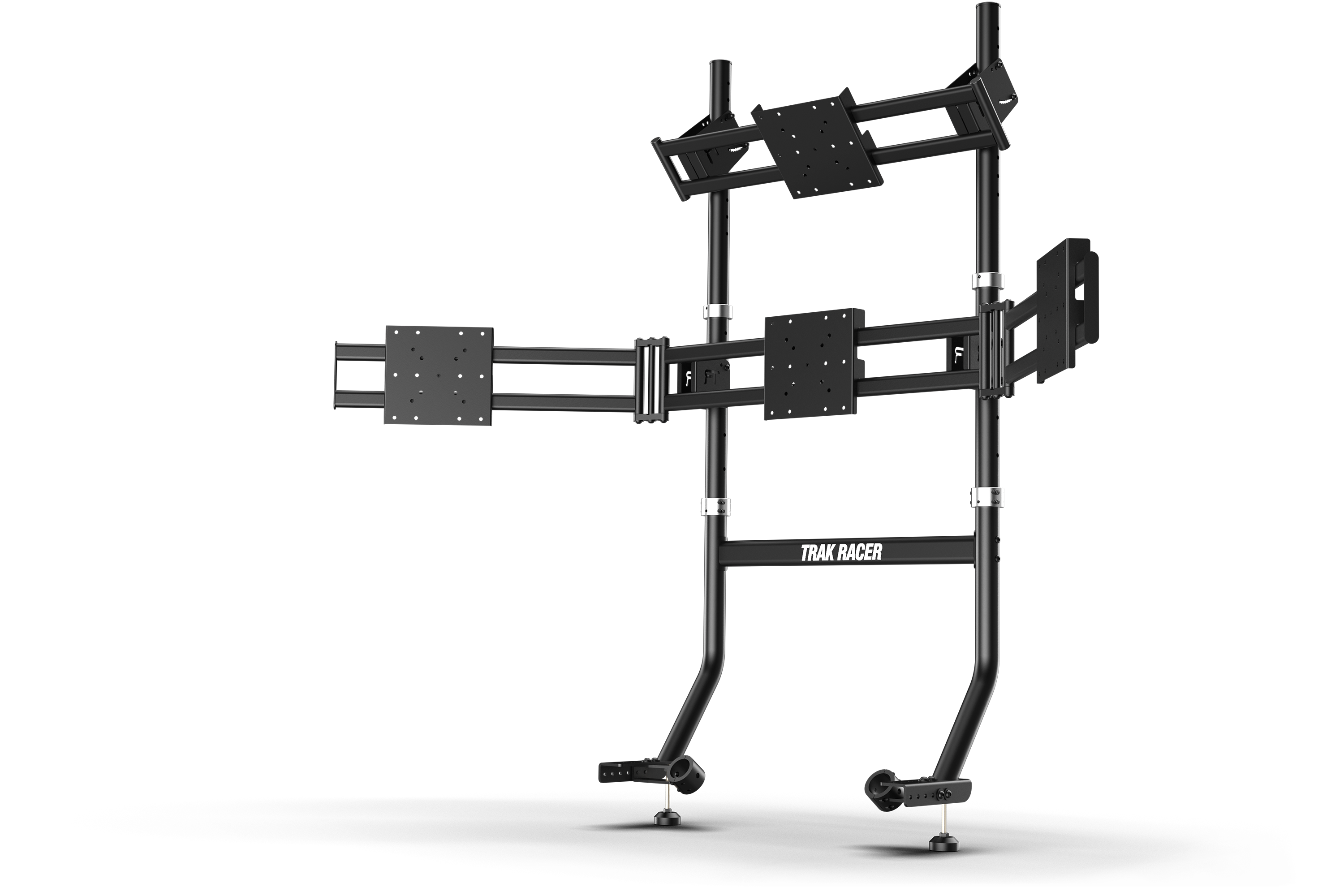 Cockpit-Mounted Quad Monitor Stand for Trak Racer TR8 PRO