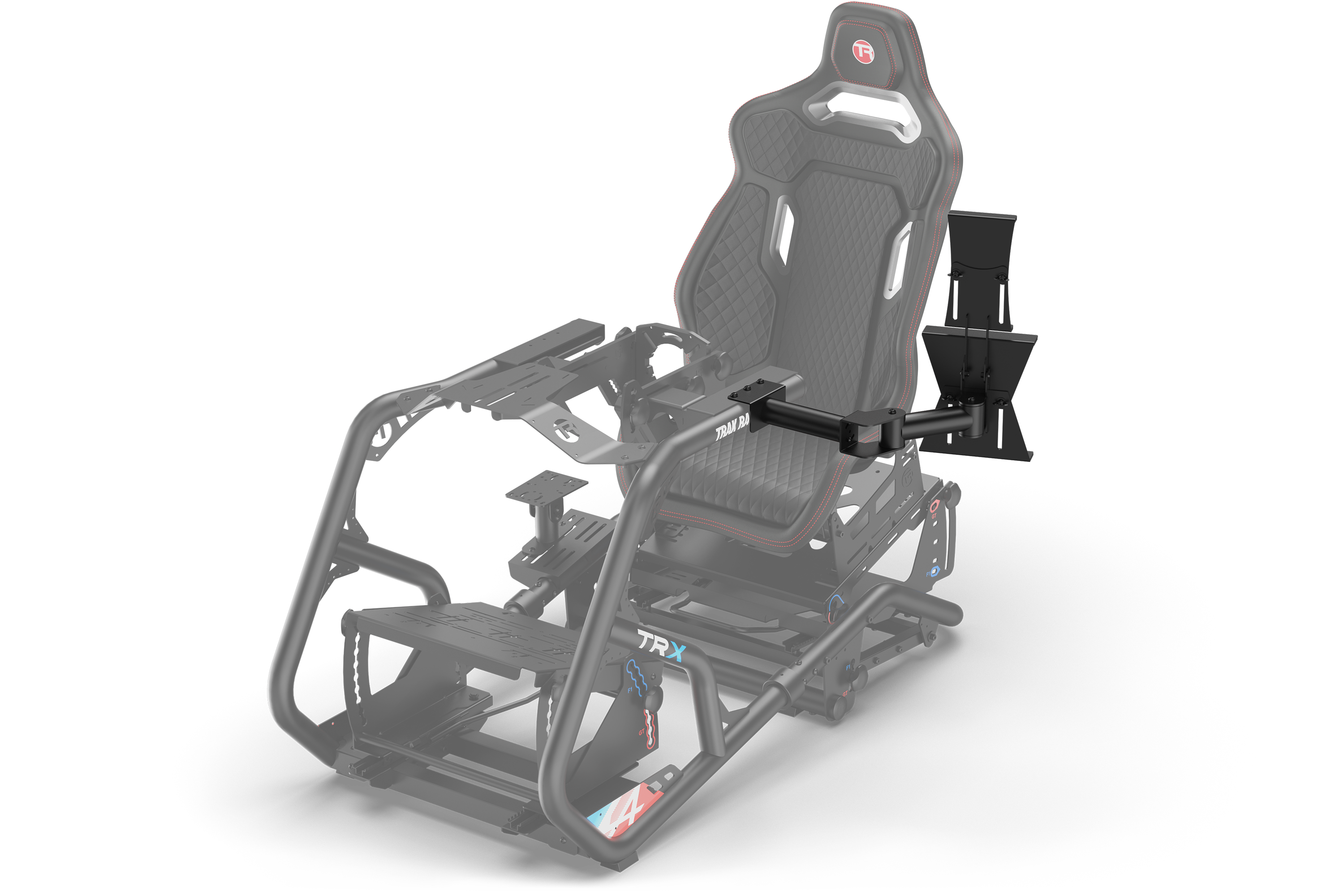 Tablet and Button Box Upgrade Mount for TR8 Pro, Alpine Racing TRX and Extruided Rigs