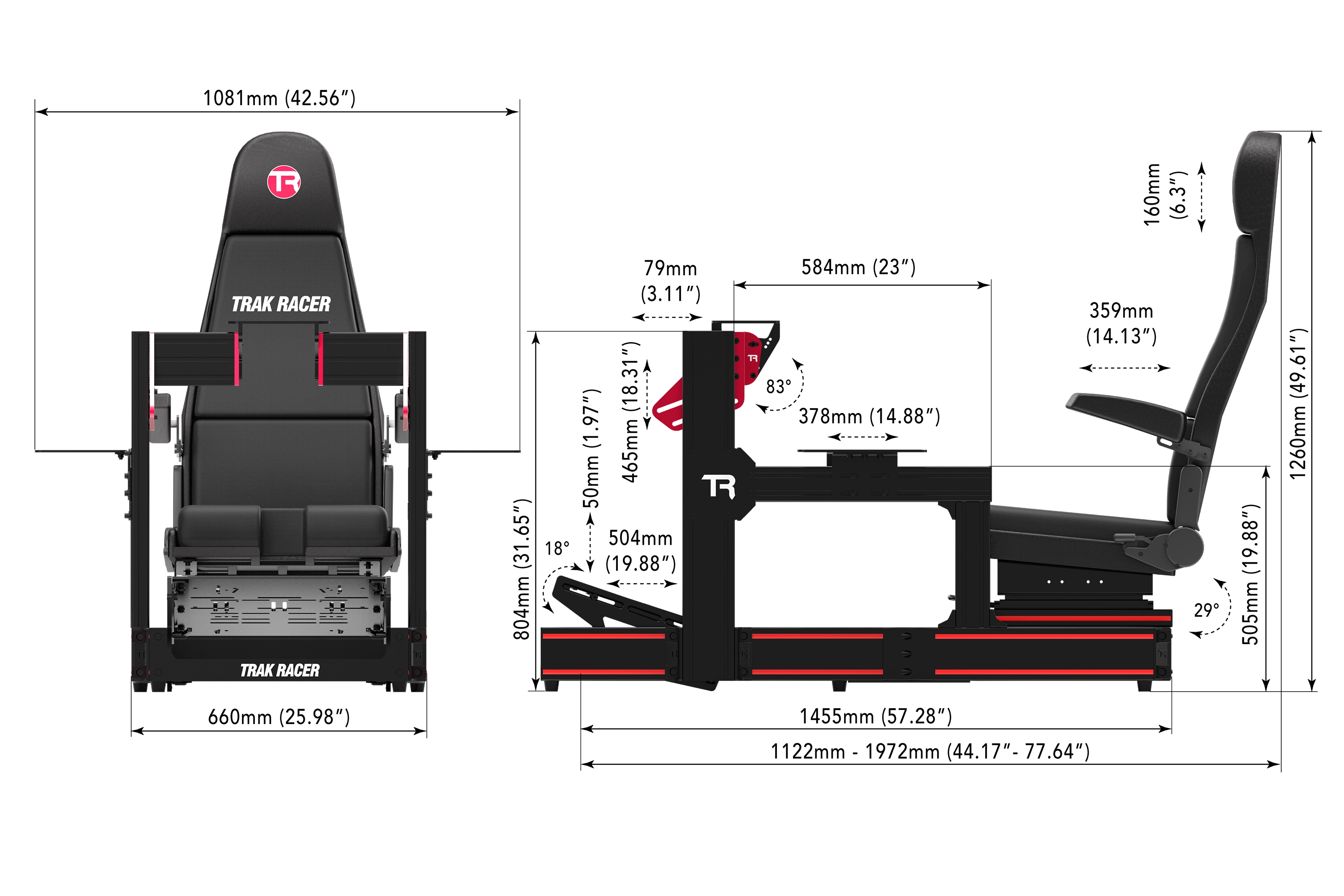 TR120S Flight with Flight Seat
