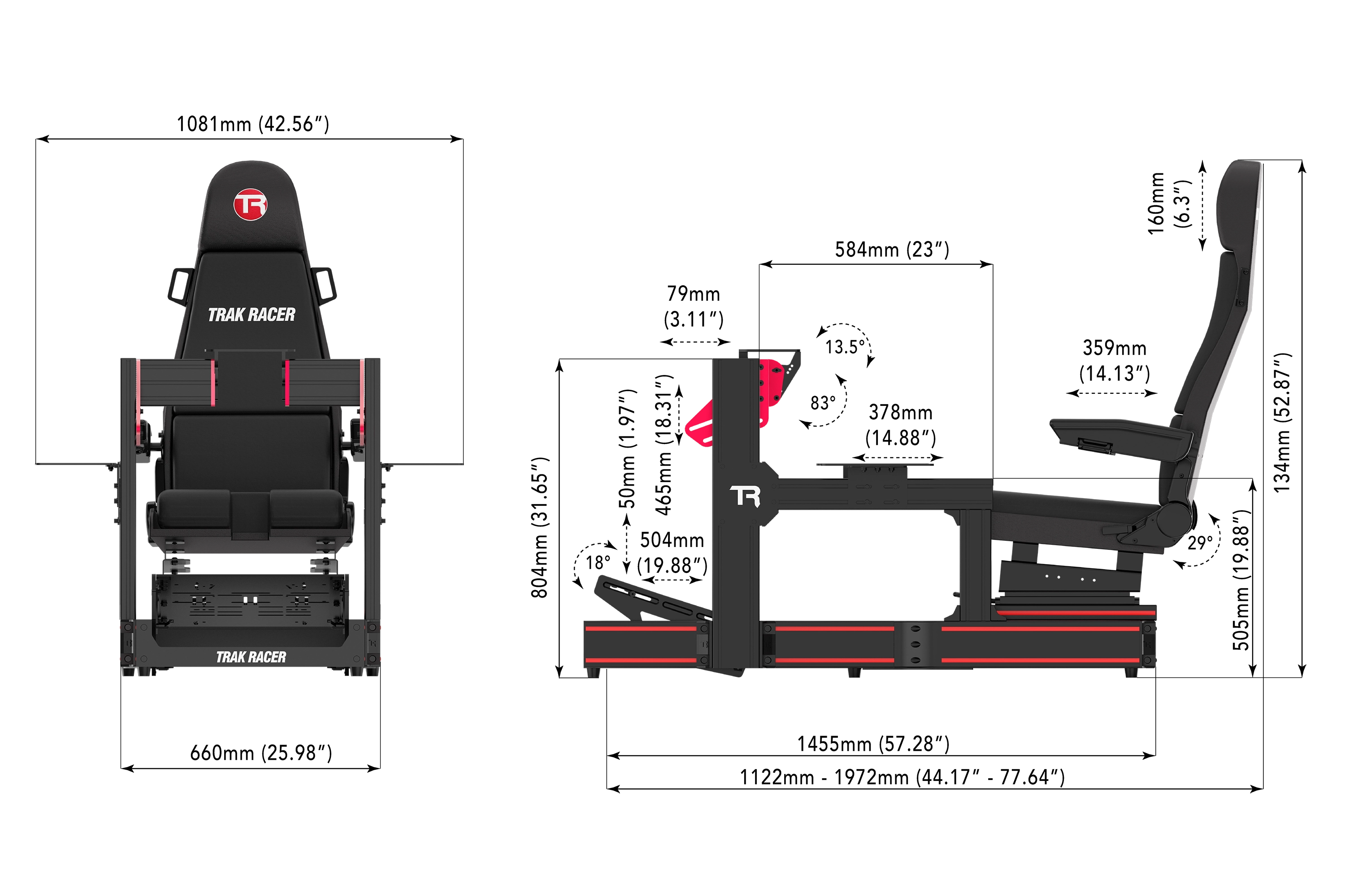 TR120S Flight with Flight Seat