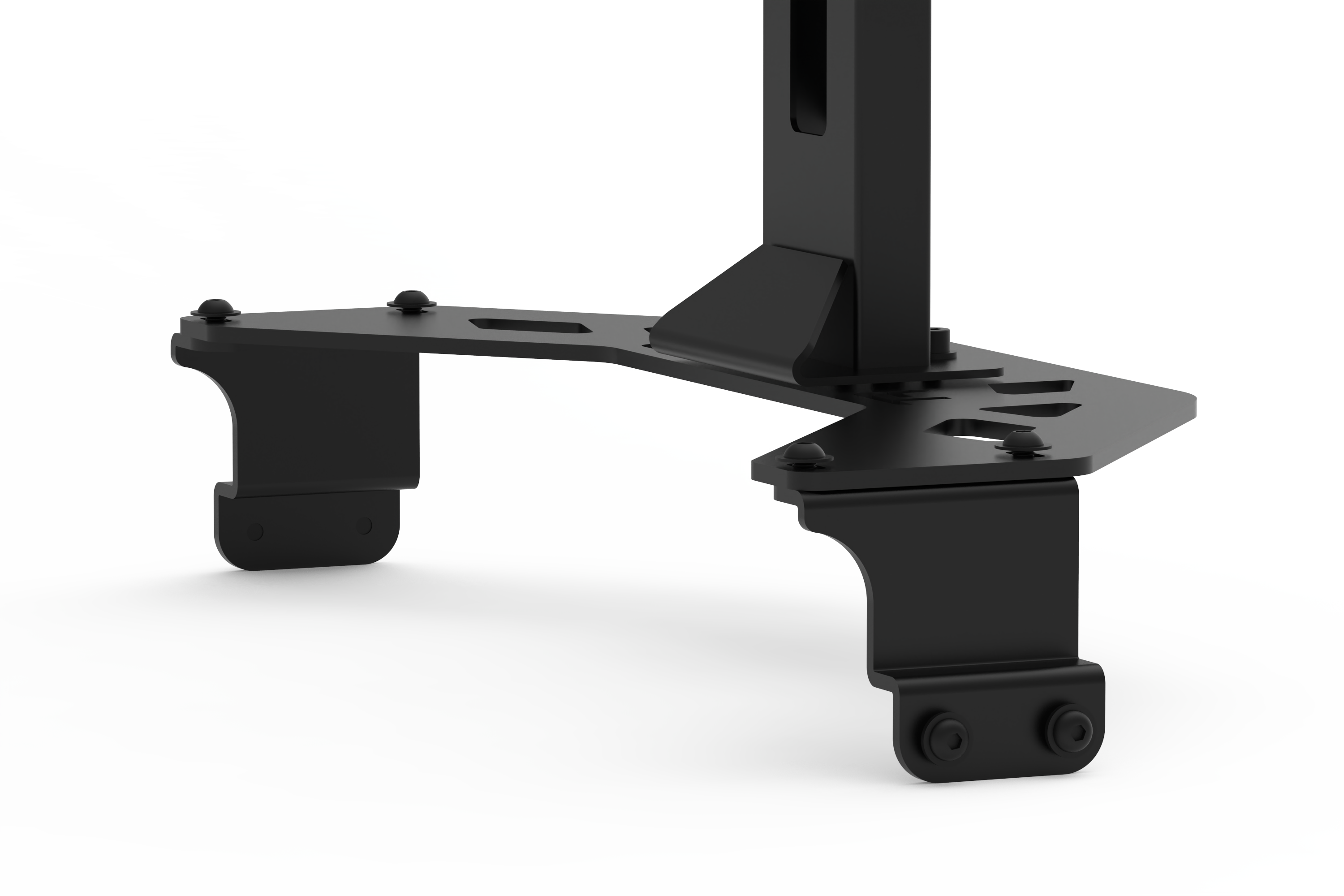 Cockpit-Mounted Single Monitor Stand for Trak Racer TR5 Sim Racing and Flight Sim Rig