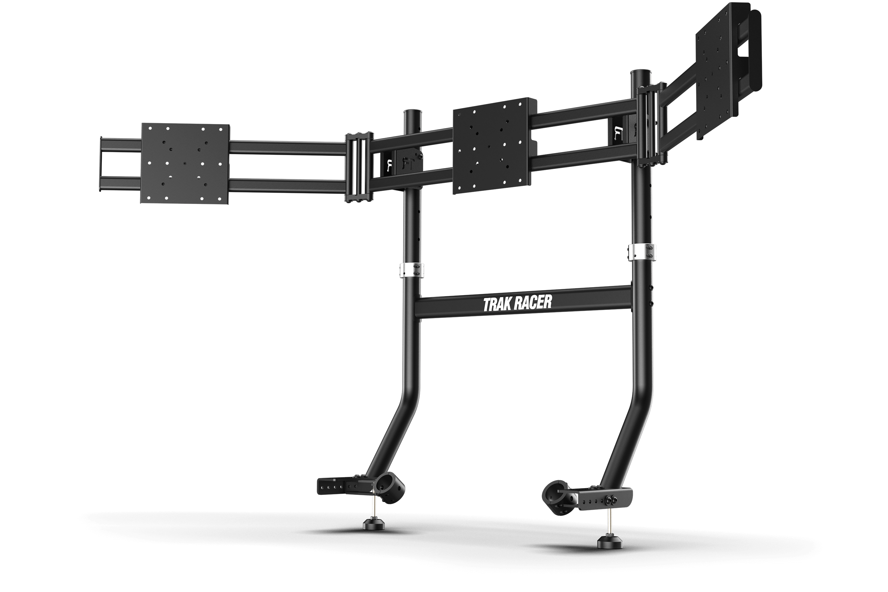 Cockpit-Mounted Triple Monitor Stand for Trak Racer TR8 PRO