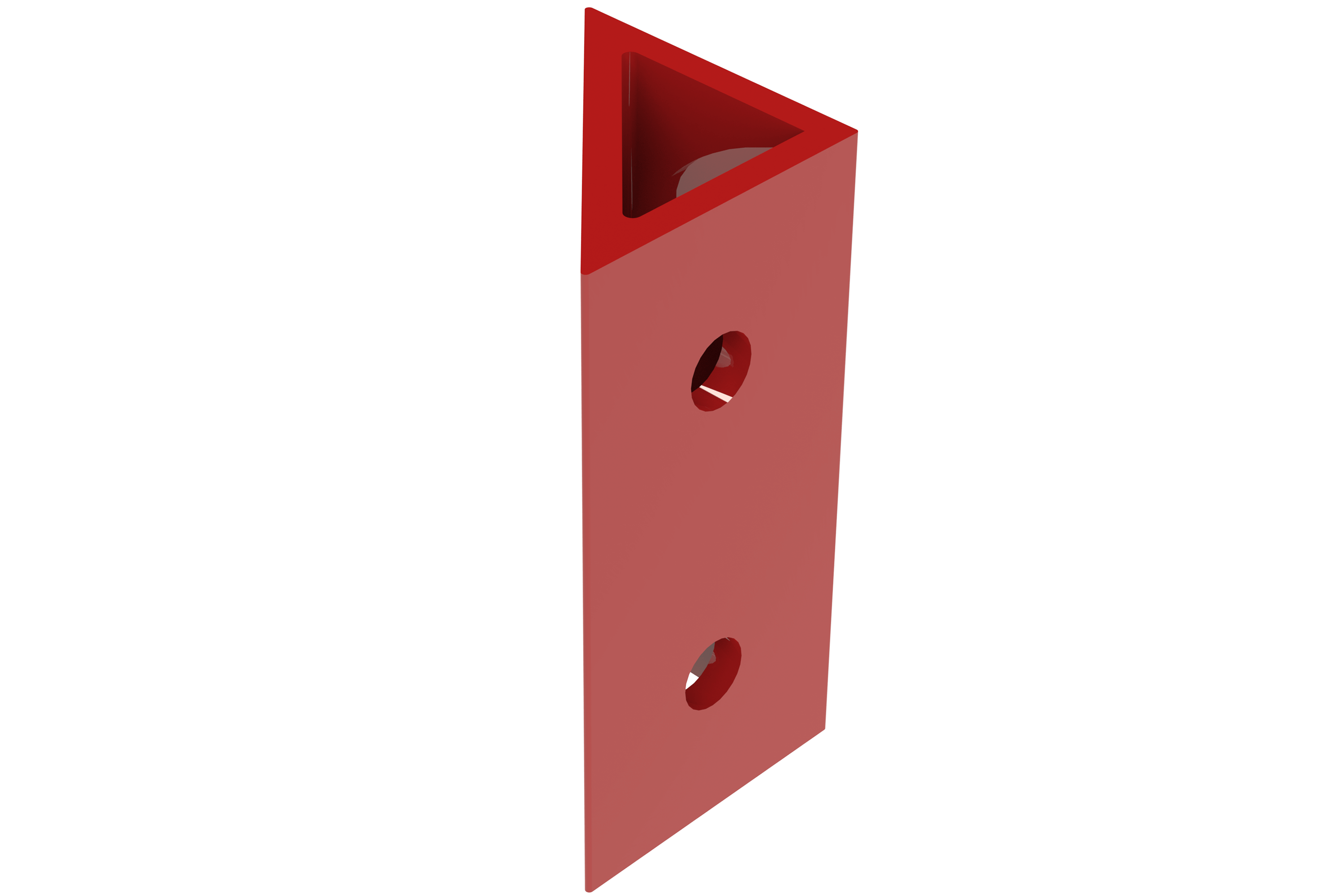 TR8020 Spare Corner Bracket - 80 x 40mm - Red