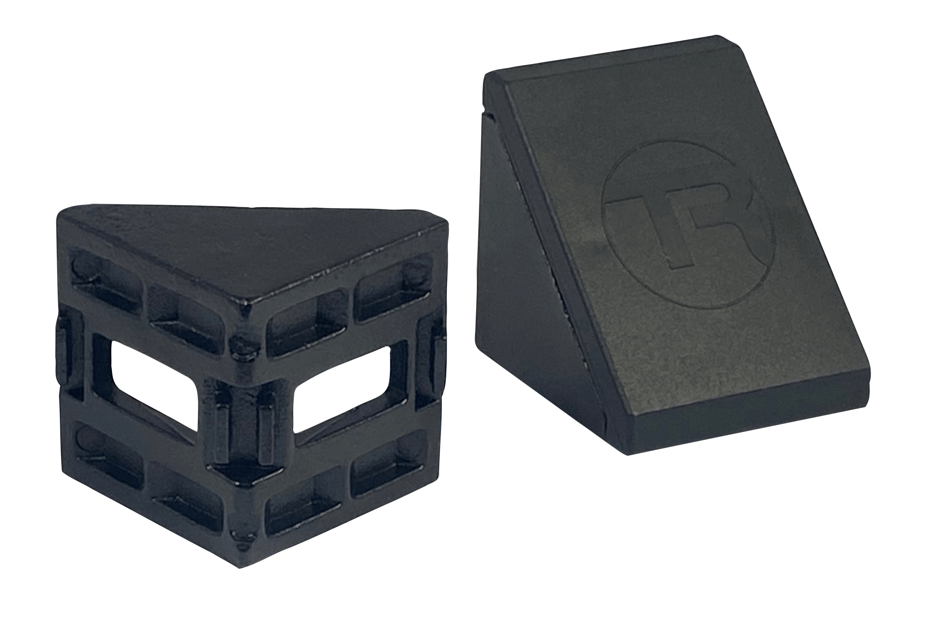40mm 8mm Slot Aluminium Corner Bracket & Cap