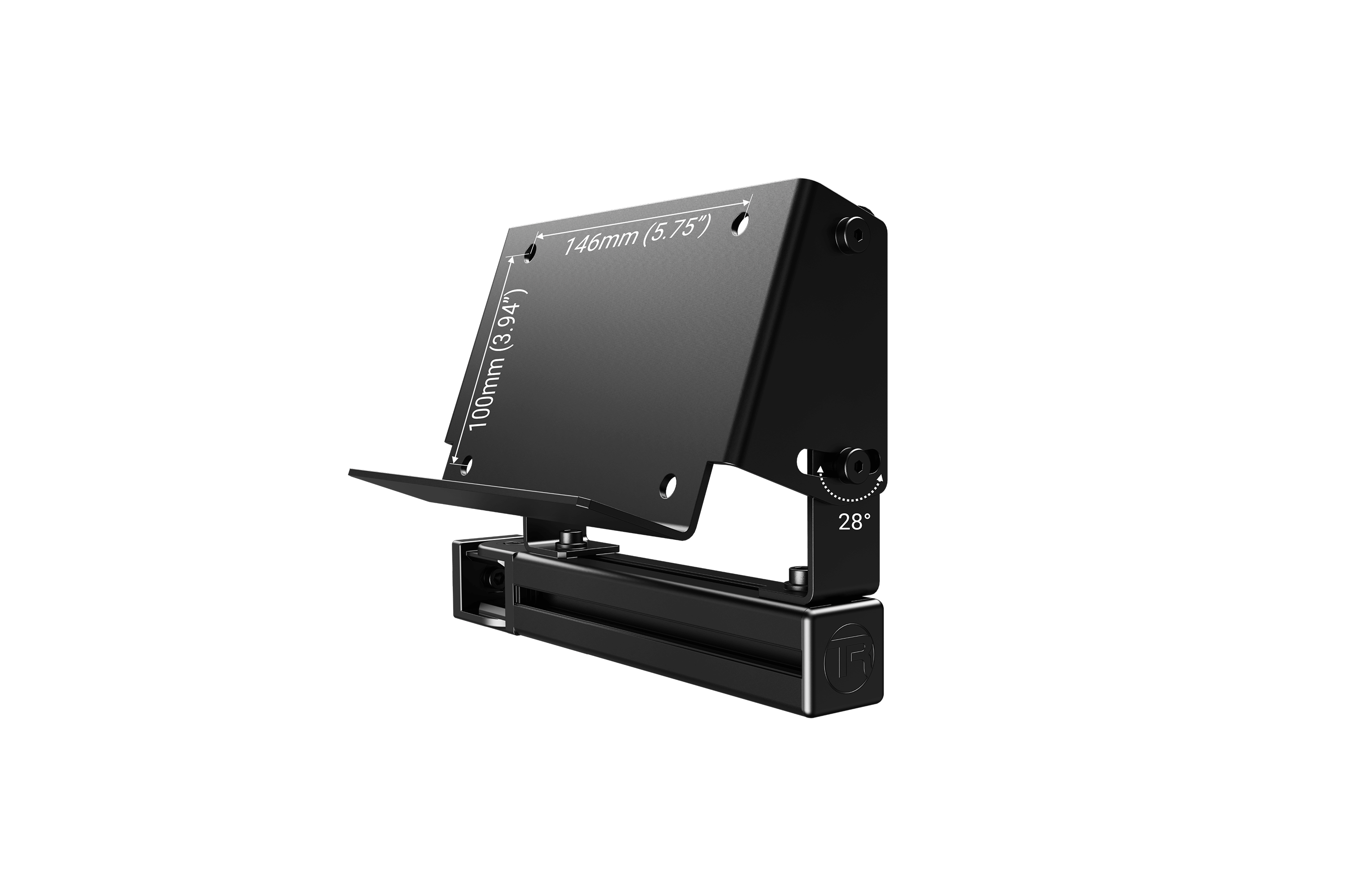 Button Box / Elgato Stream Deck Mount with Pivot Joint