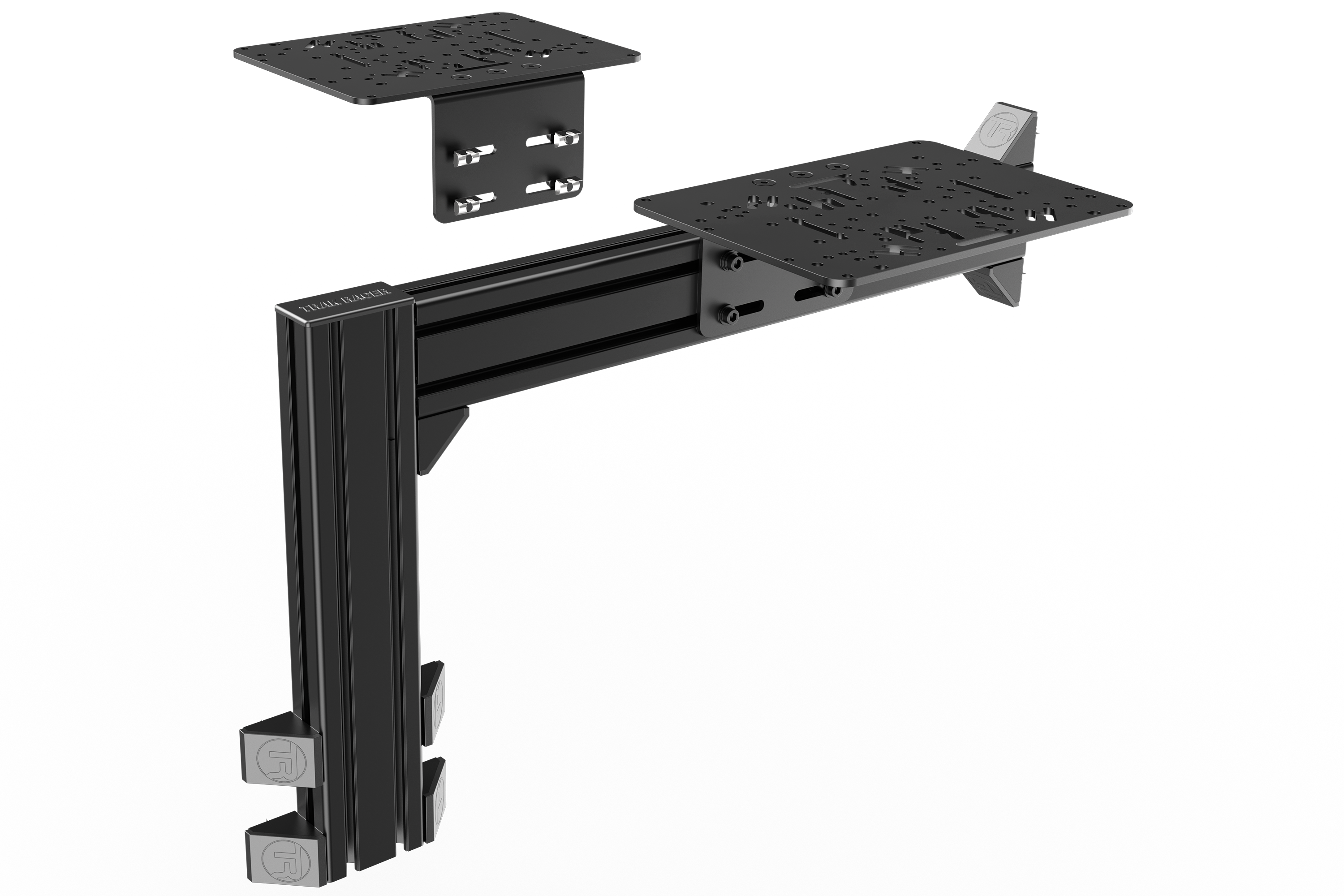 Flight Sim Control Mounts with 1 Side Support for all Aluminum Cockpits