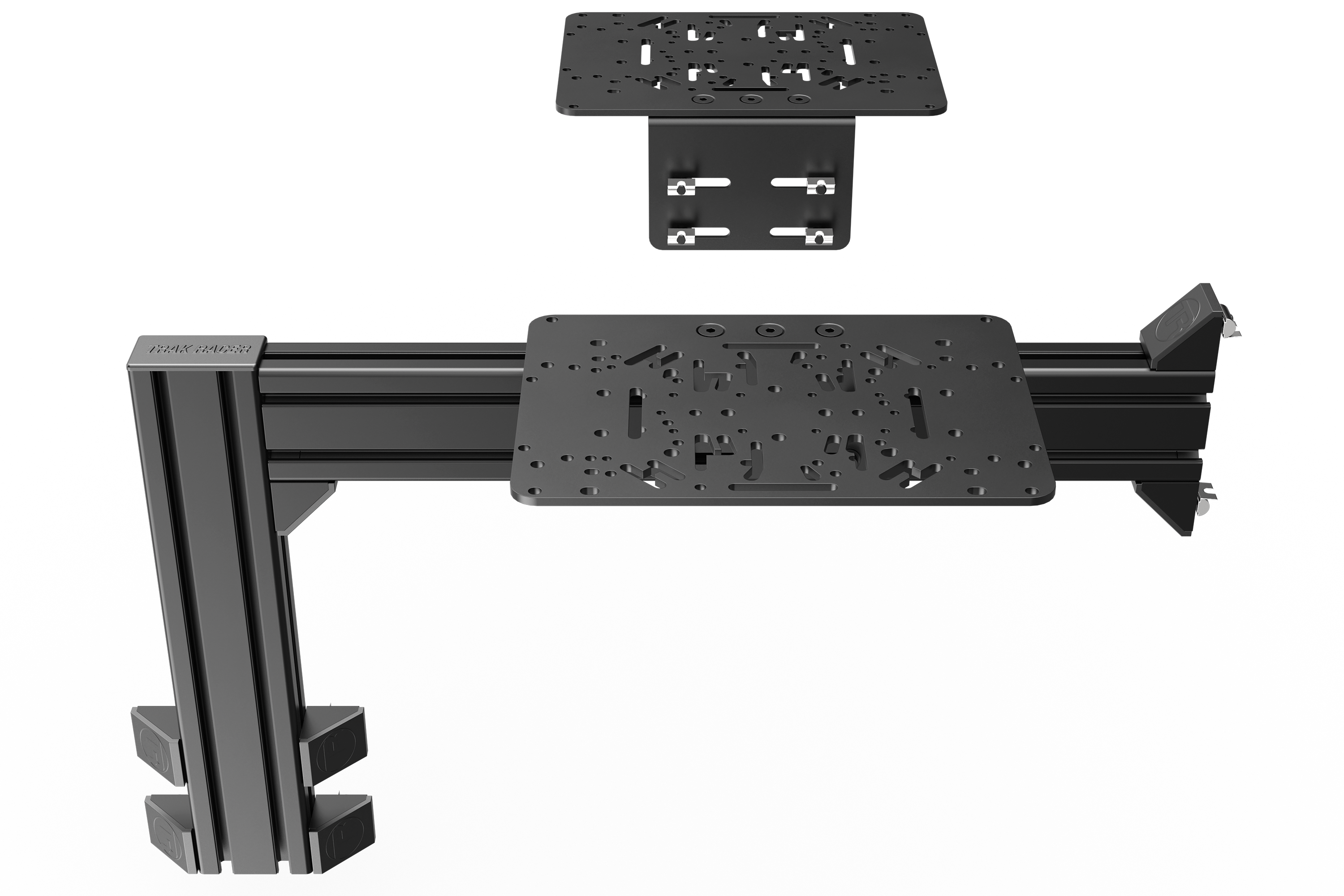 Flight Sim Control Mounts with 1 Side Support for all Aluminum Cockpits