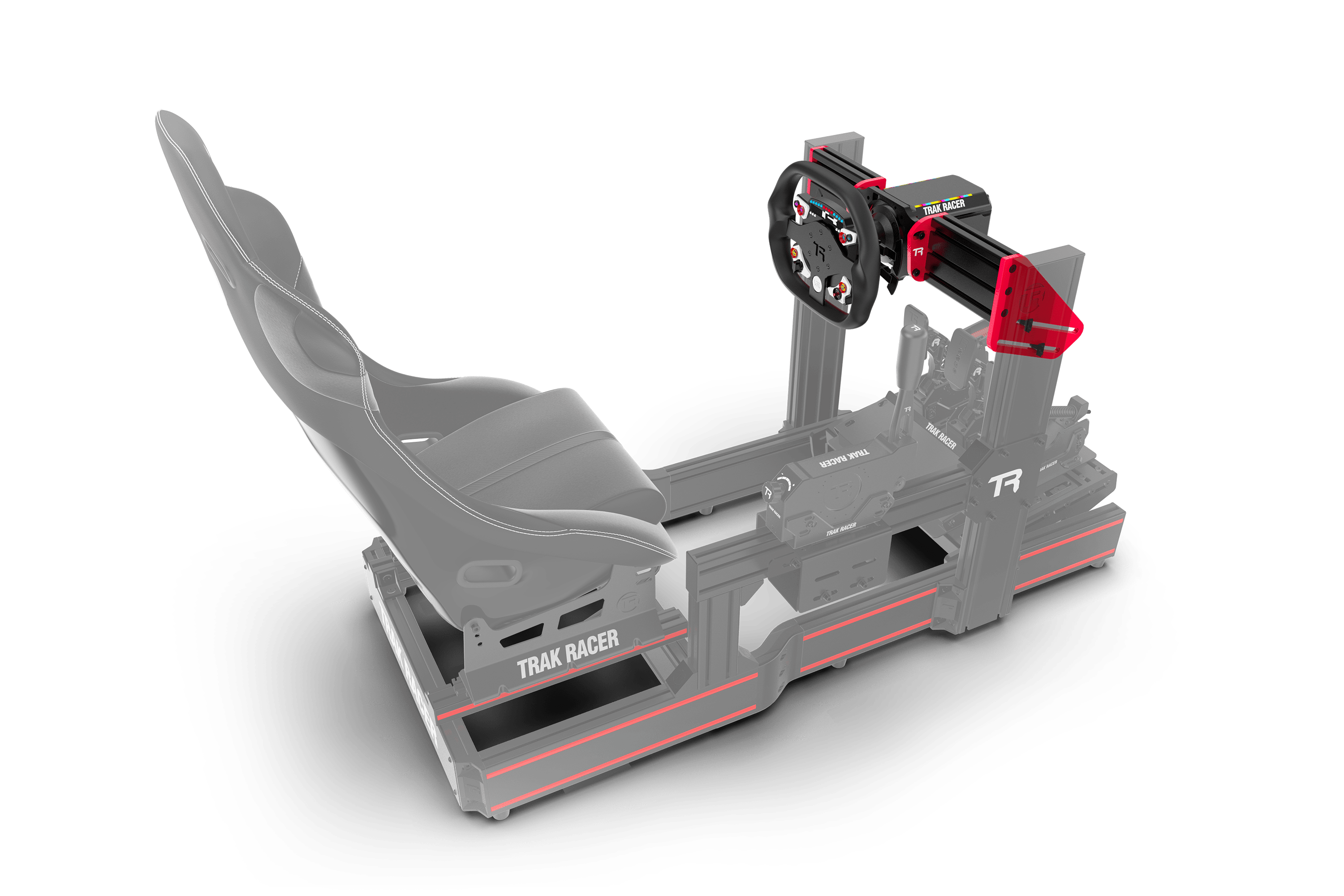 TR ONE V2 Base Kit with Universal Front Mount for Asetek Direct Drive Wheelbases
