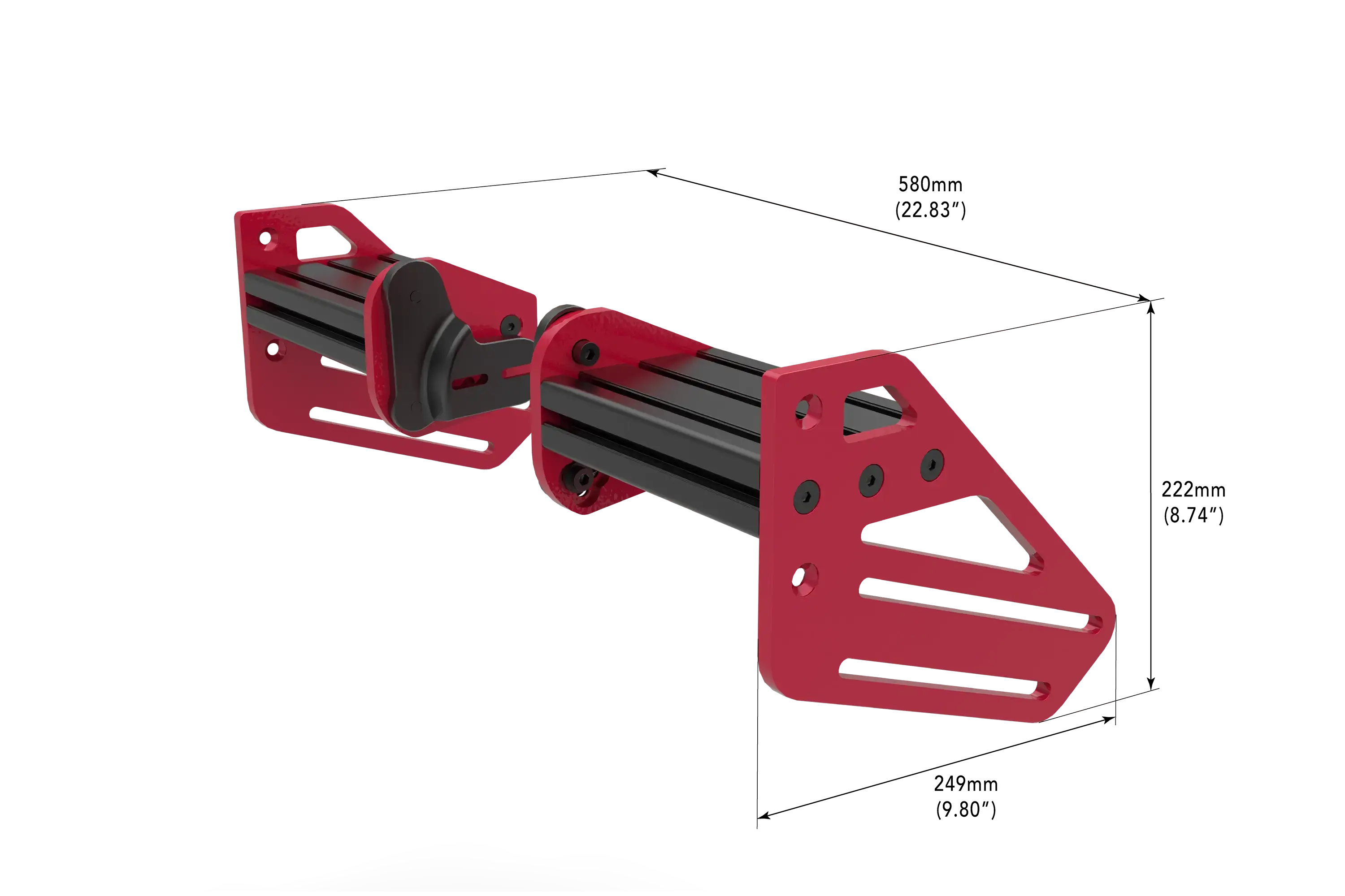 TR ONE V3 2-Way Wheel Side-Mount Kit for Simagic Evo Wheelbases