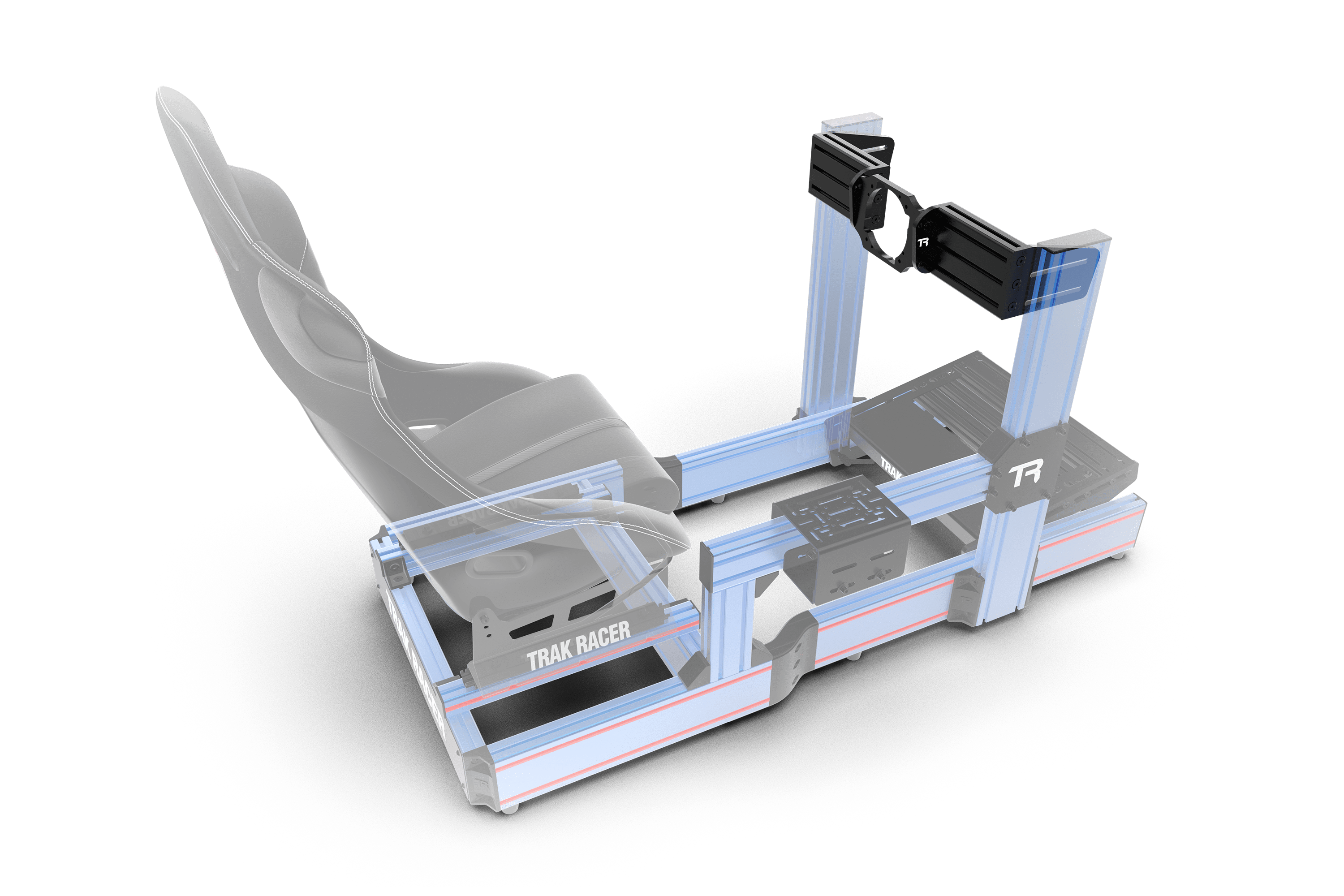 TR ONE Base Kit with Universal Front Mount for Asetek Direct Drive Wheelbases